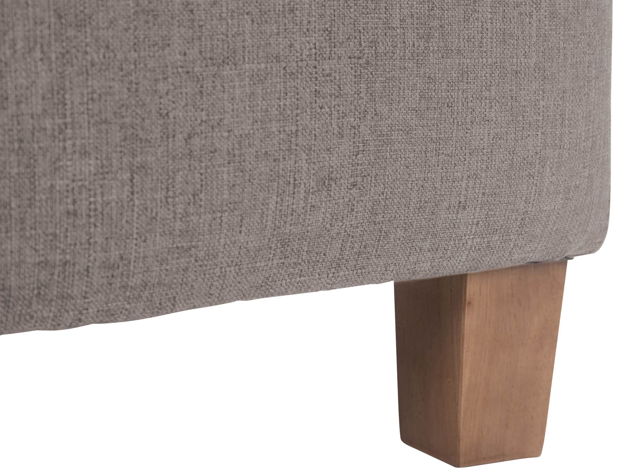 Sitzhocker Pharao, antik-hell, taupe