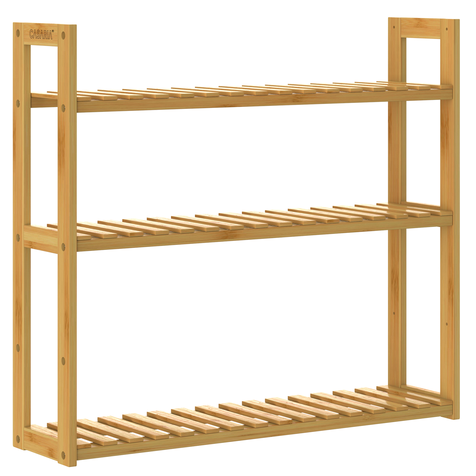 Wandregal Bambus 54x60x15cm