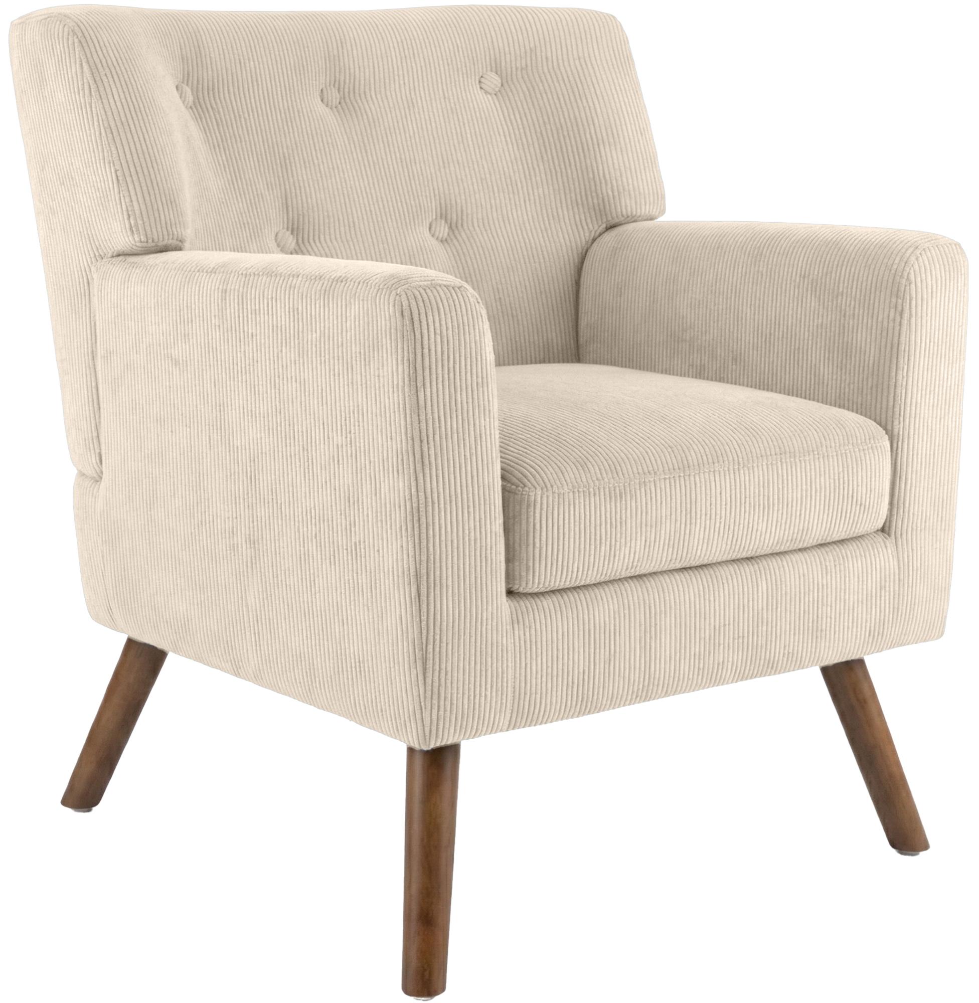 Sessel Kioni Cord, creme