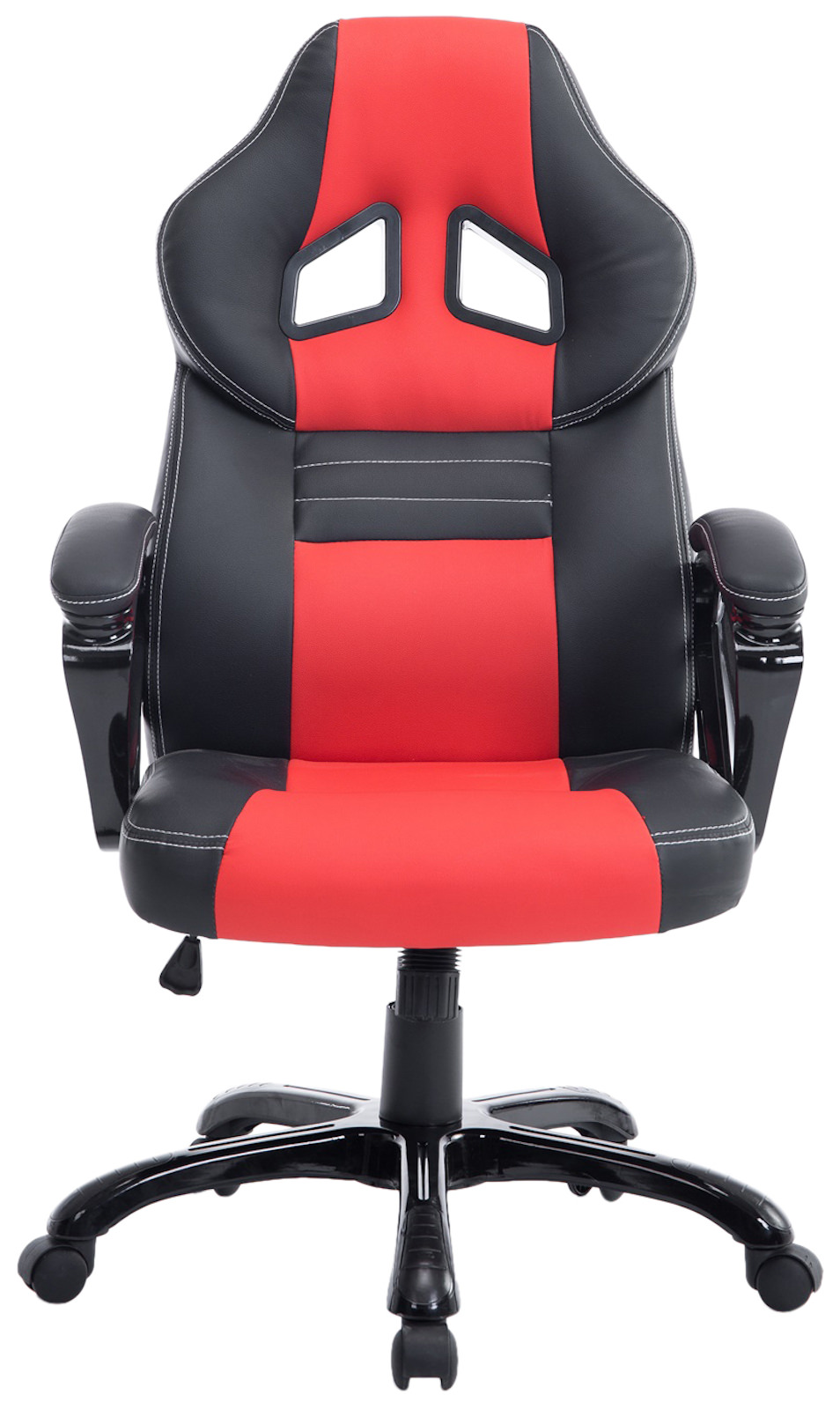 Bürostuhl Pedro, schwarz/rot