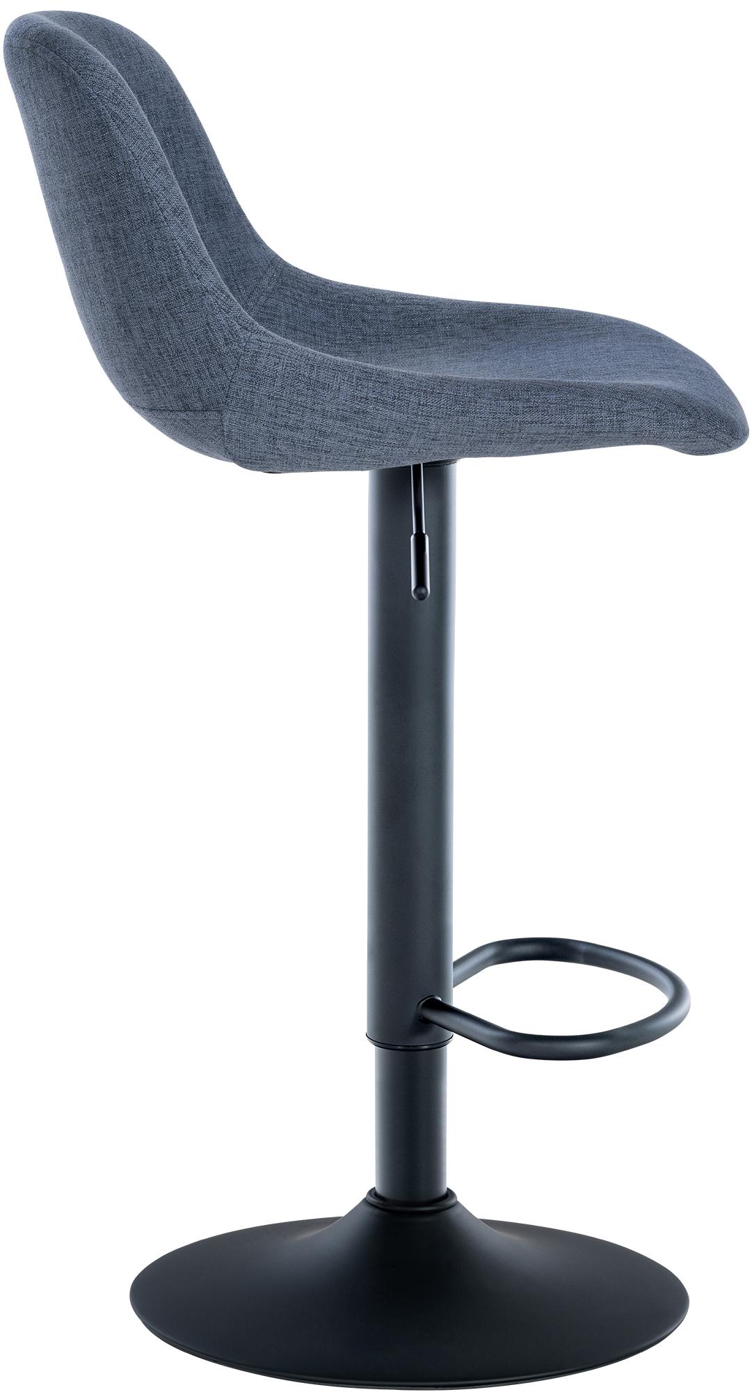 Barhocker Loft Stoff, blau