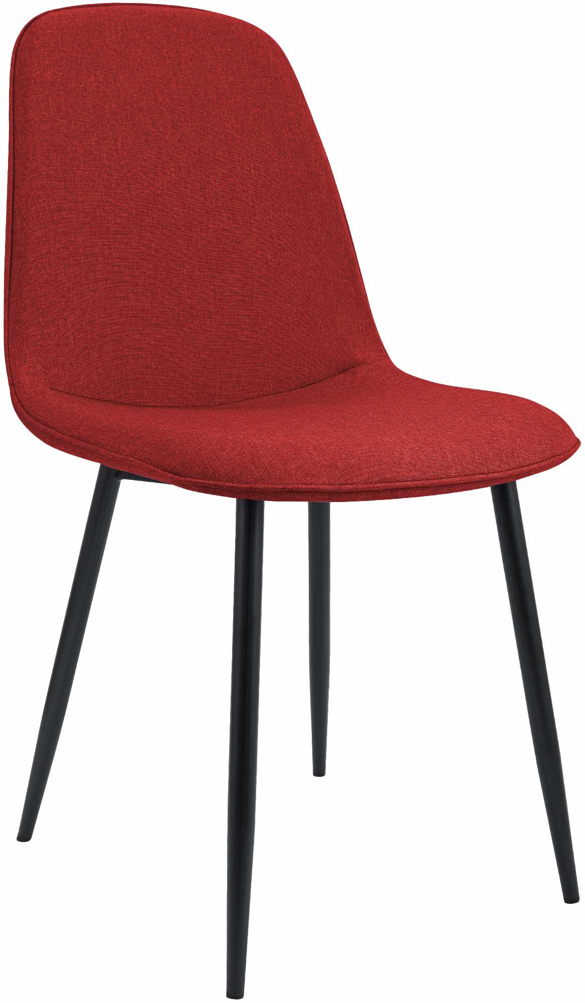 Esszimmerstuhl Maryam Stoff, rot