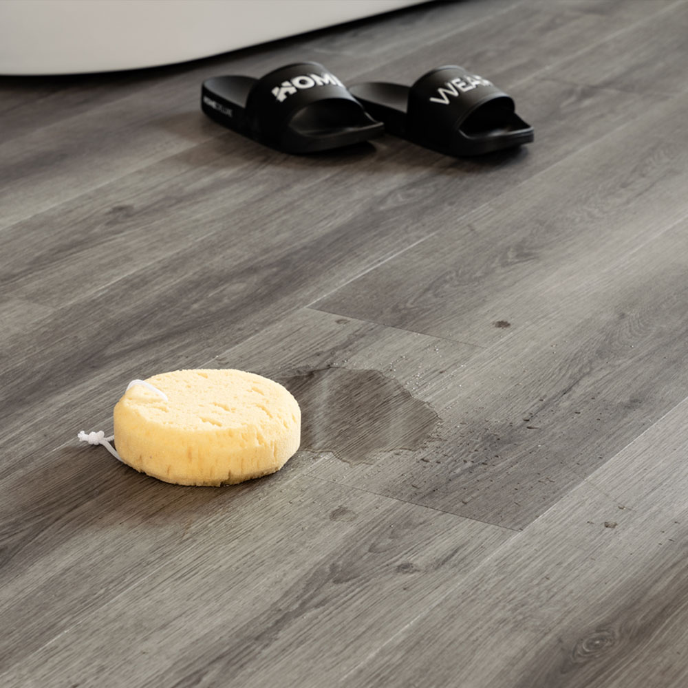 Klick-Vinylboden mit Trittschall ROMIA Anthrazit - 5 m²