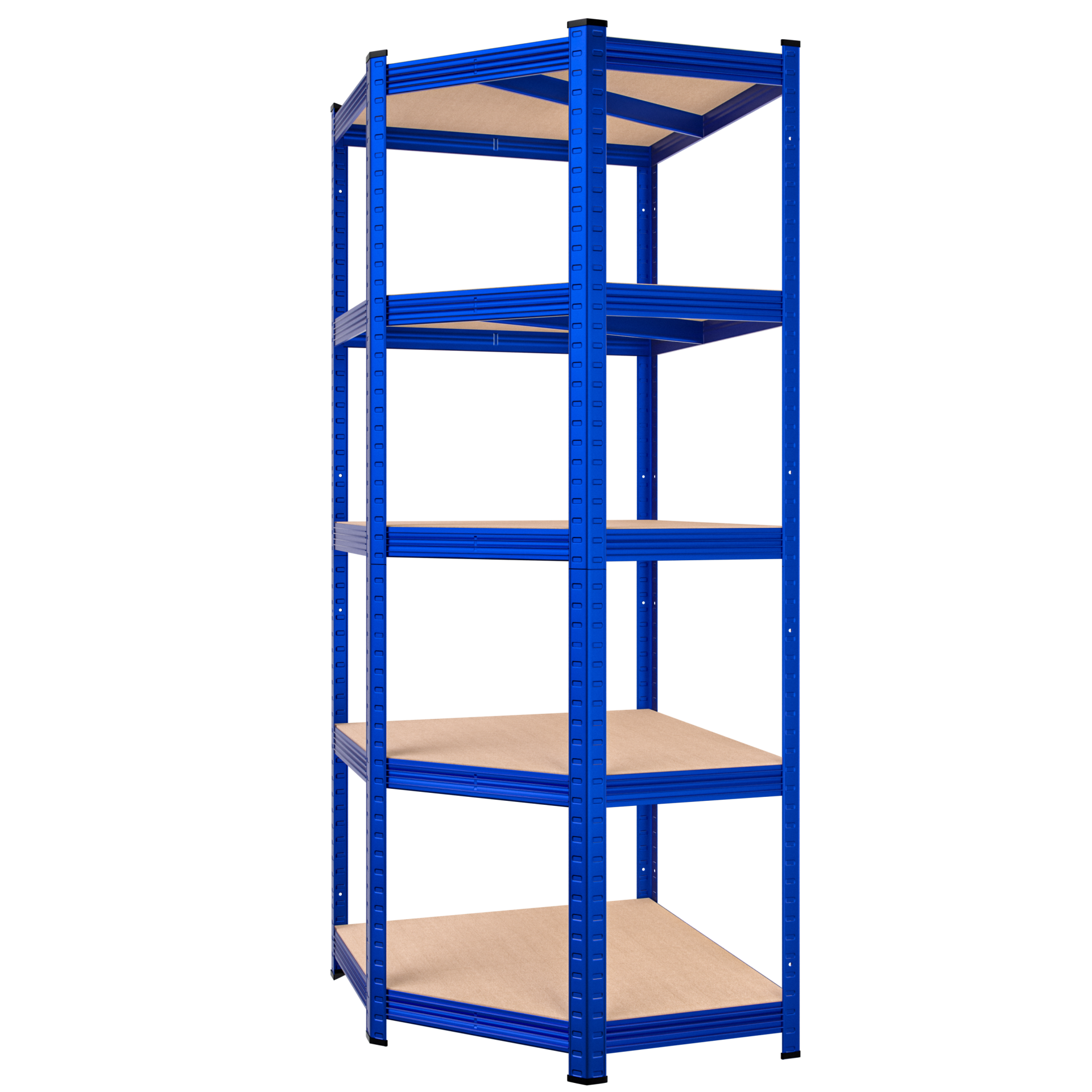 Schwerlasteckregal Blau 180x70x40cm verzinkt 875kg