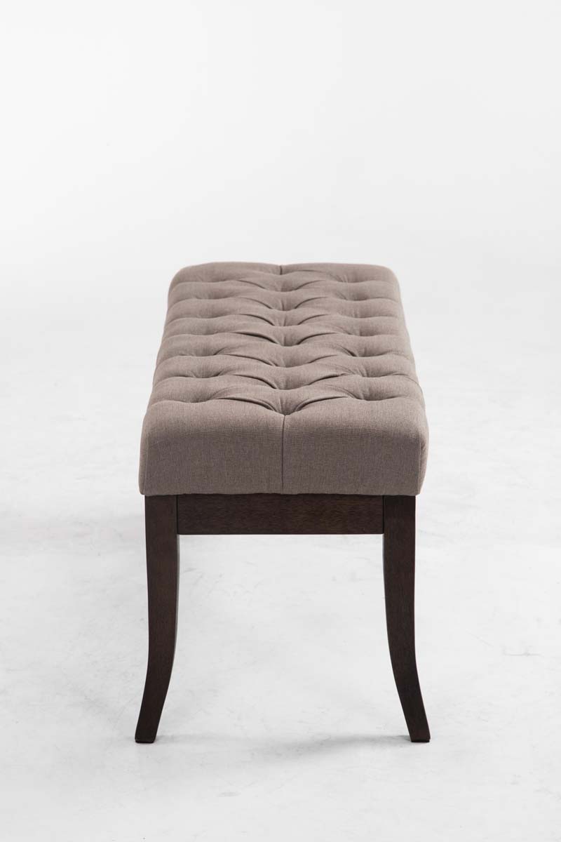 Sitzbank Ramses Stoff antik-dunkel 100, taupe