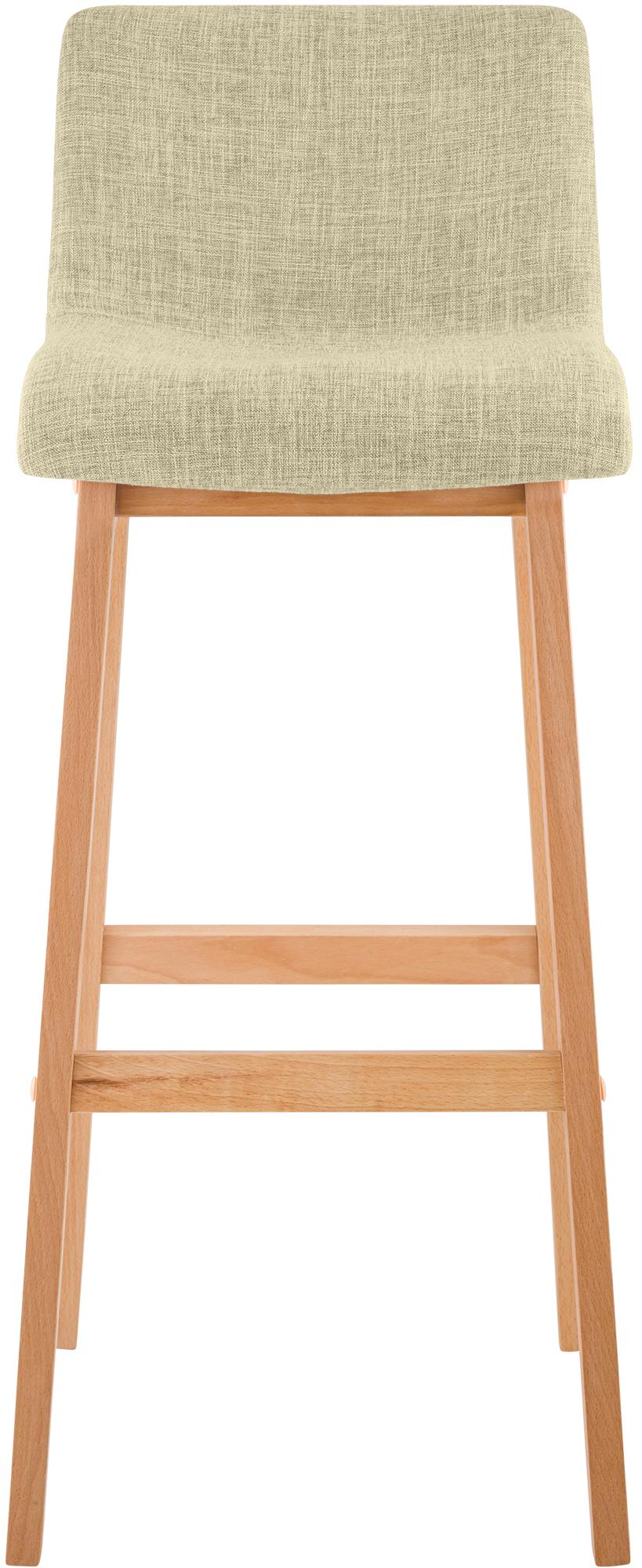 Barhocker Hoover Stoff Natura, creme