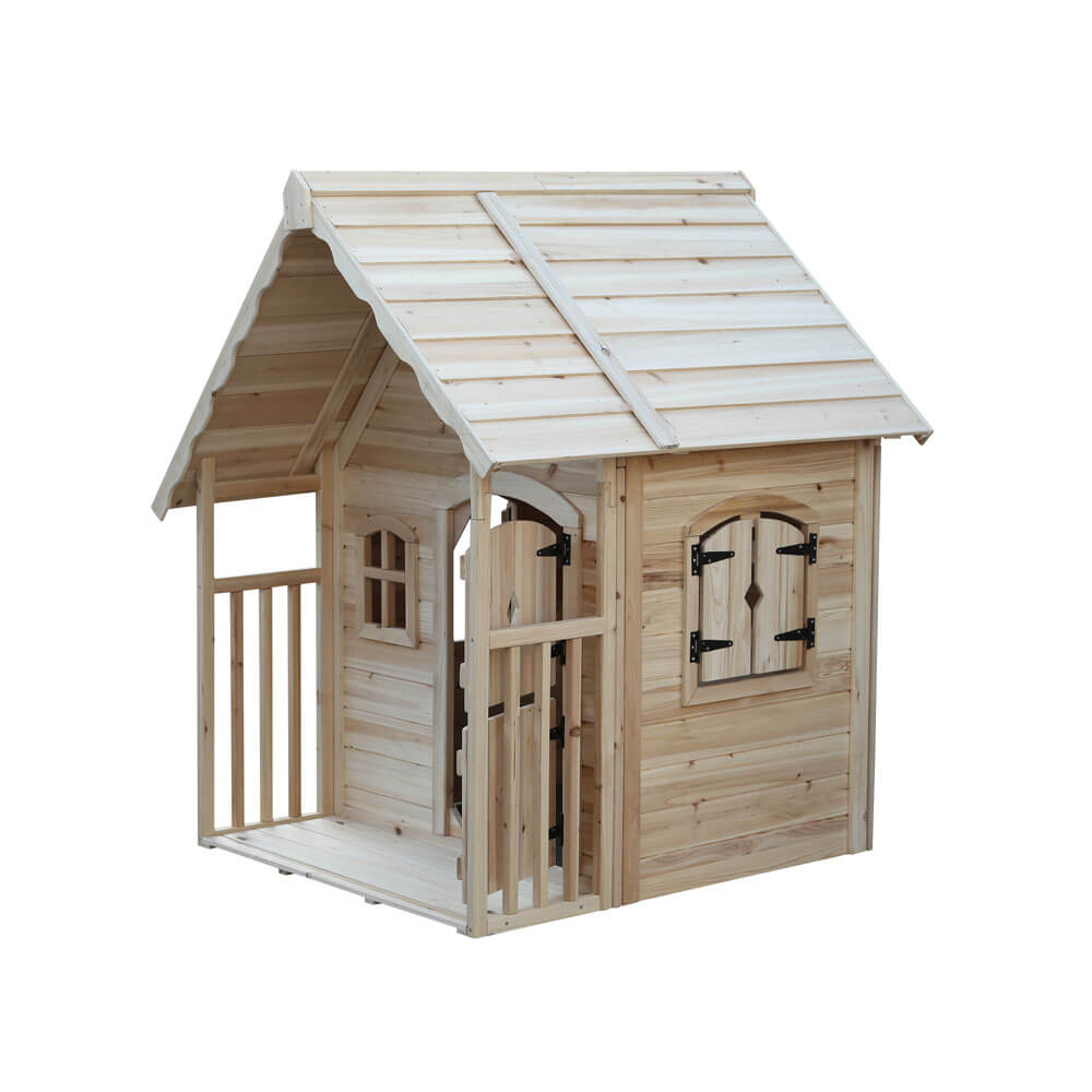 Spielhaus aus Holz KIMI - Natur