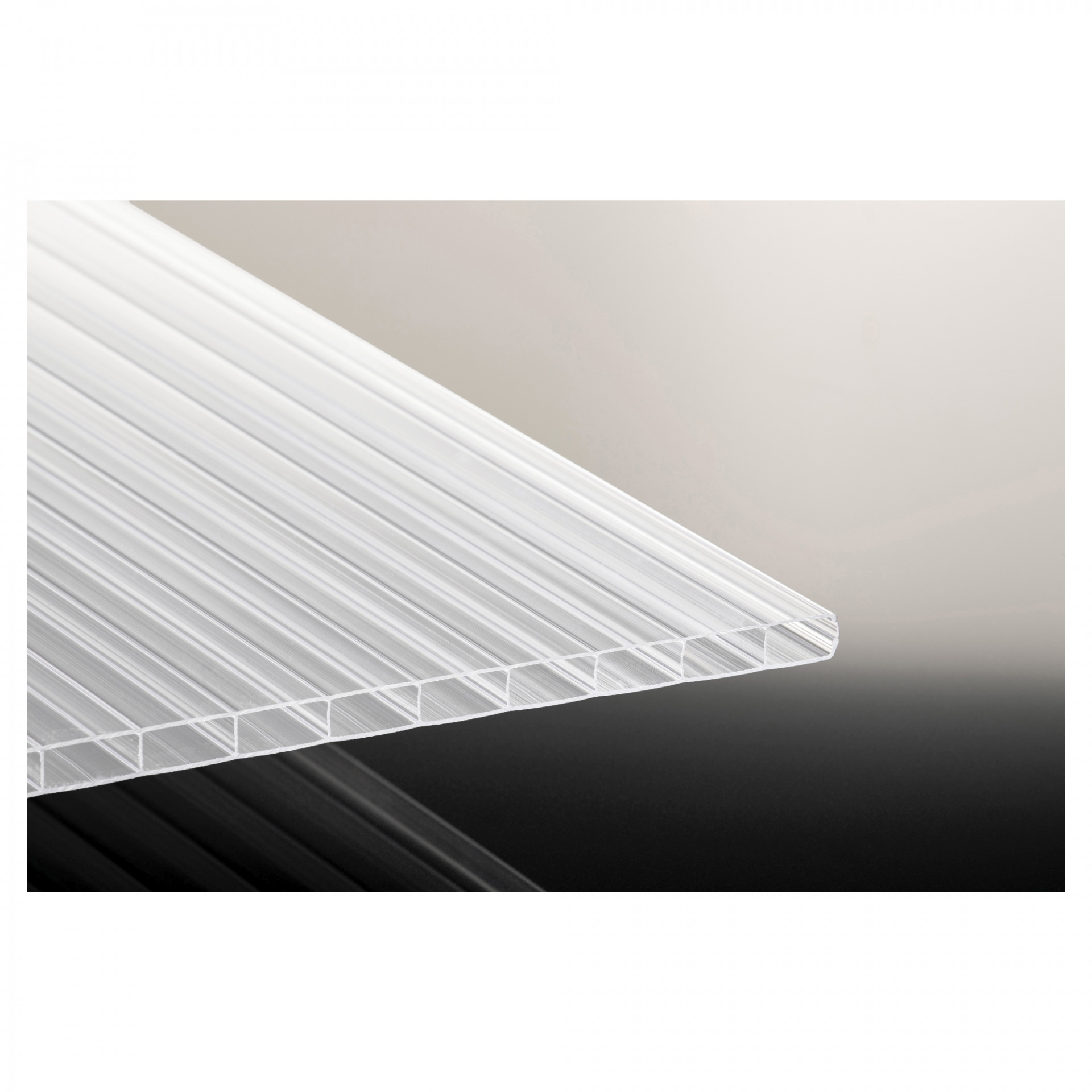 KATTO-Terrassenüberdachung, 5085 x 4000 mm, Leimholzbausatz mit, Poly Breitk. weiß, Zub. pressbl., Rinne PVC-grau