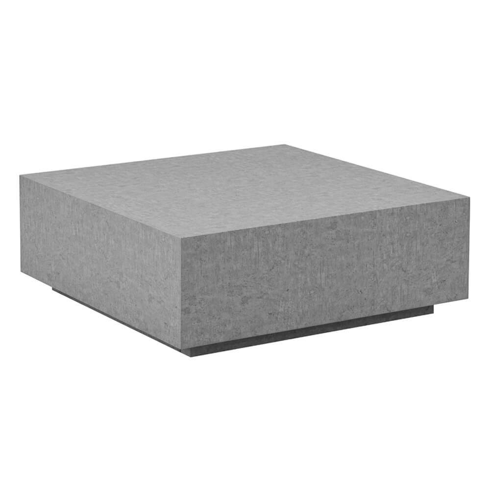 Couchtisch Marmor AMIRI XL - 95 x 95 cm Grau