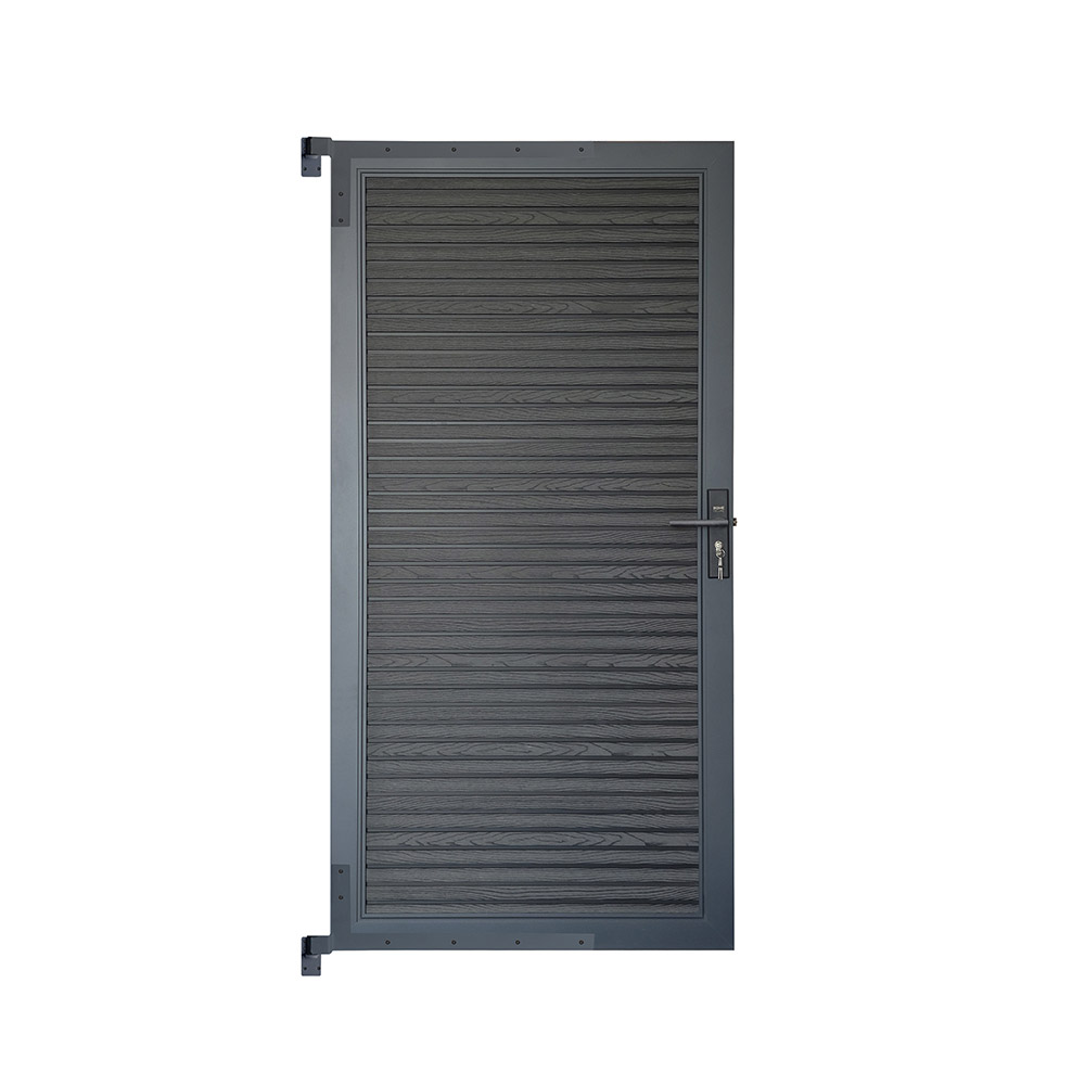 WPC Gartentor CALLATOR PREMIUM Horizontale Paneele - 90 x 180 cm