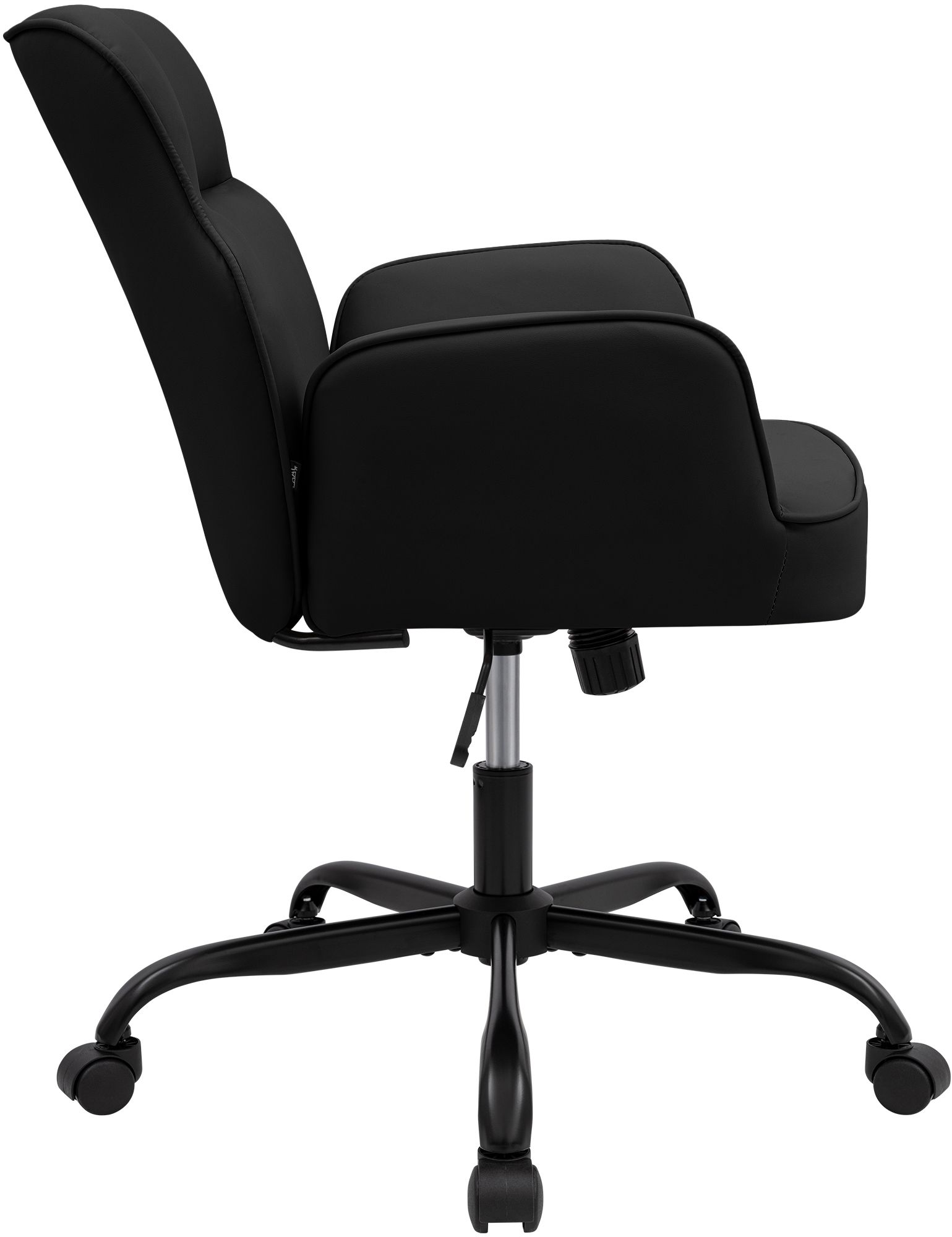 Bürostuhl Amado Kunstleder, schwarz