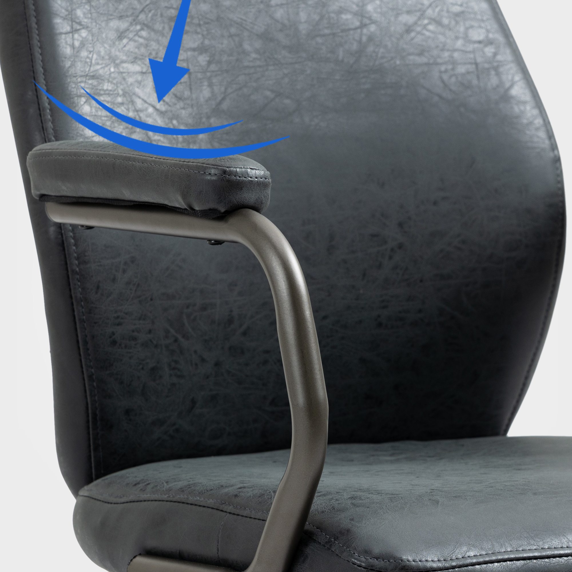 Bürostuhl Pocatello, antik schwarz