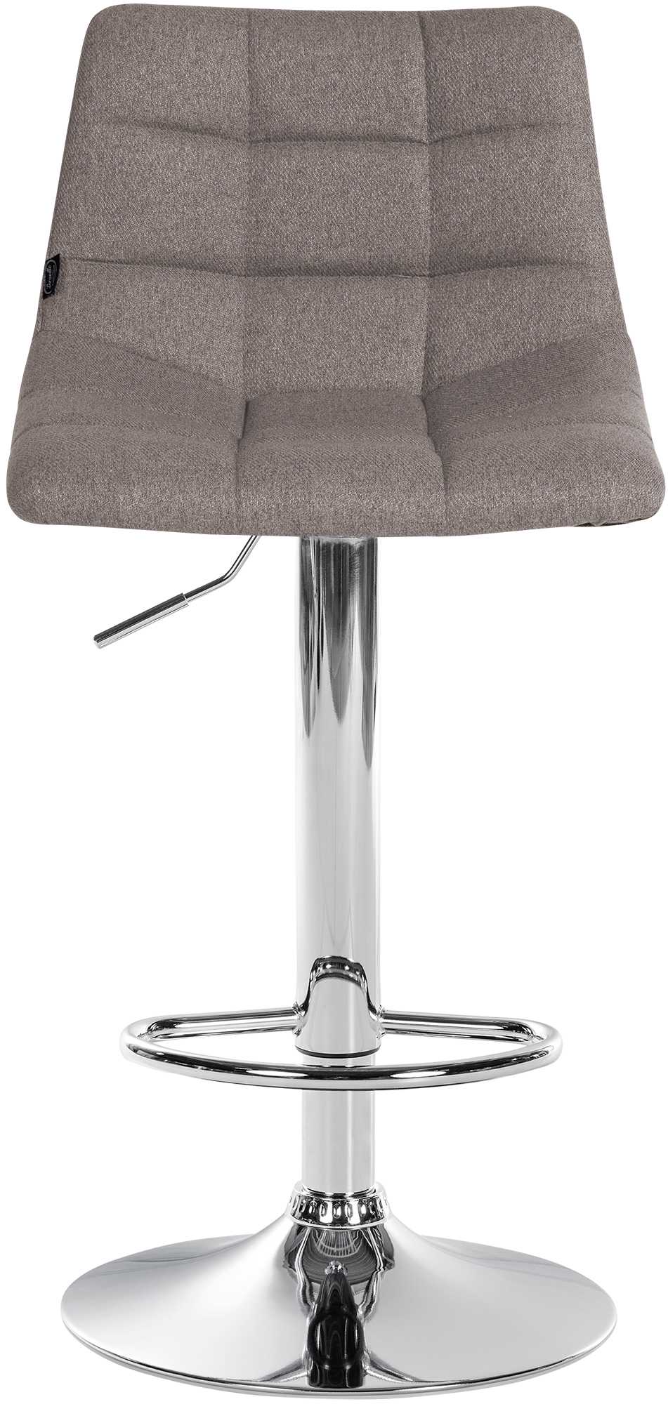 Barhocker Jerry Stoff chrom, grau