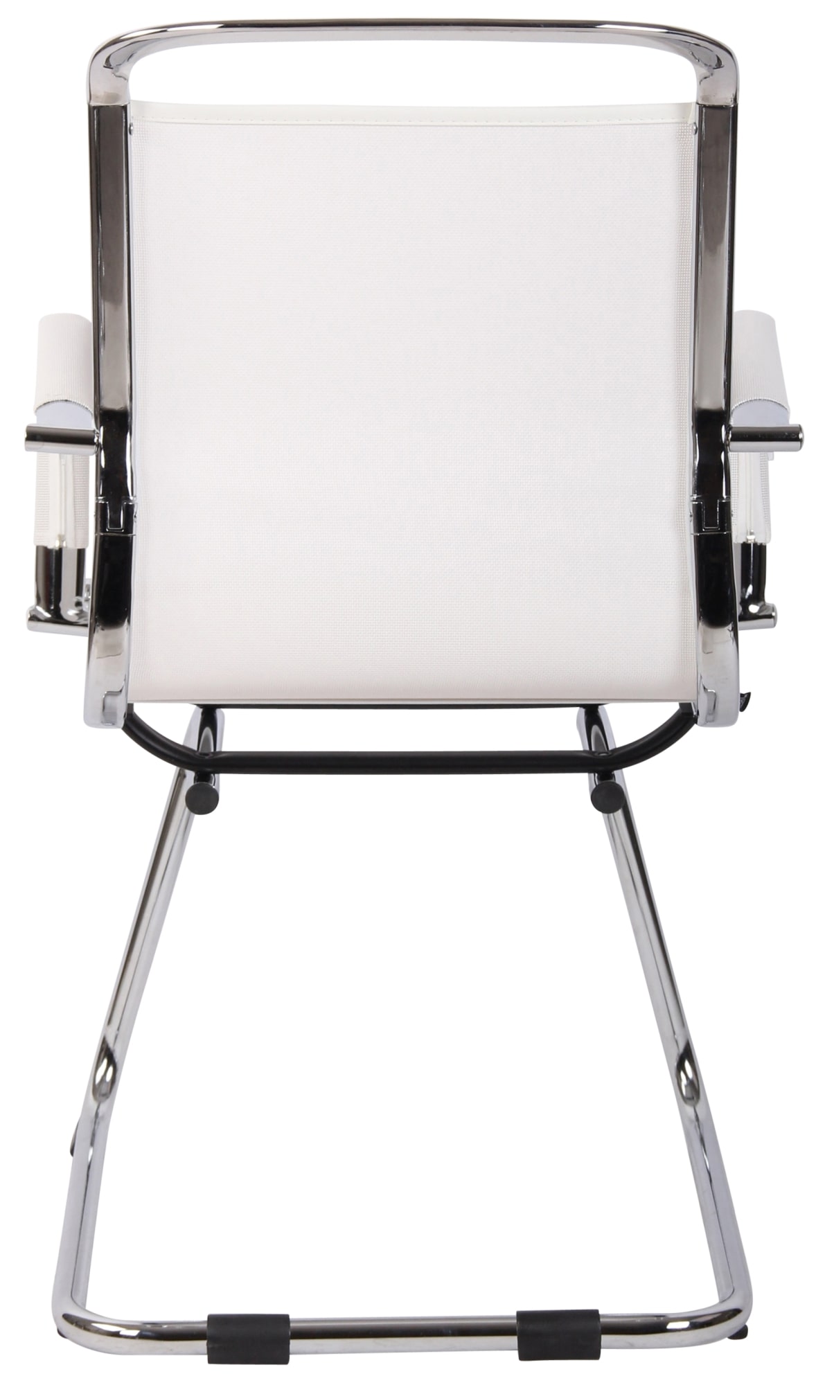 Besucherstuhl Barnet Mesh, weiß