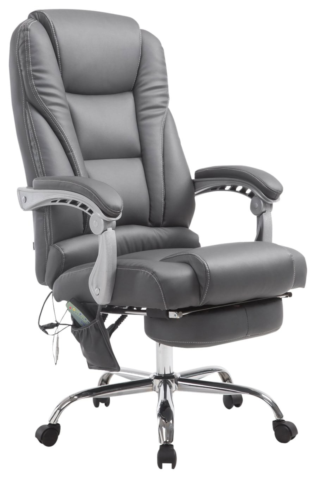 Bürostuhl Pacific mit Massagefunktion, grau
