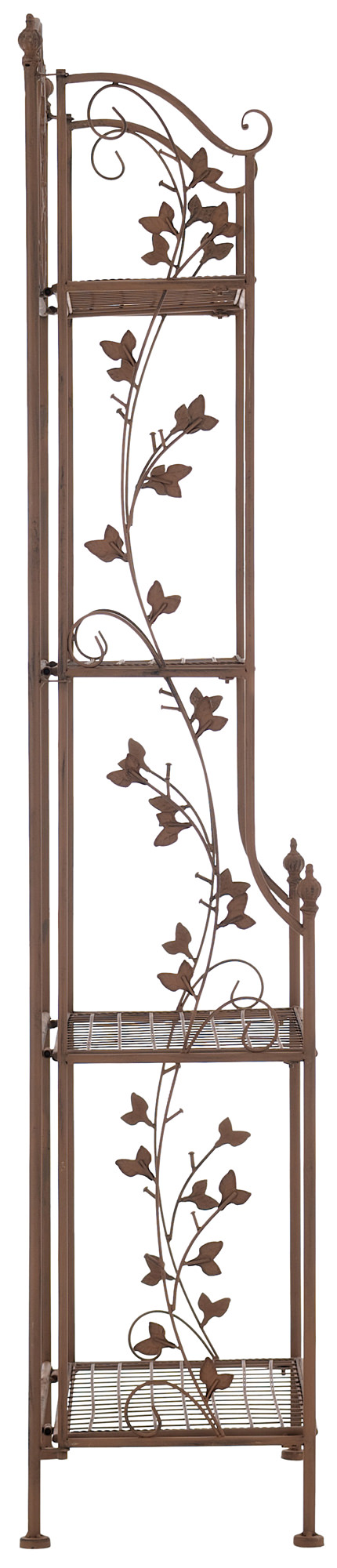 Standregal Arona, antik braun
