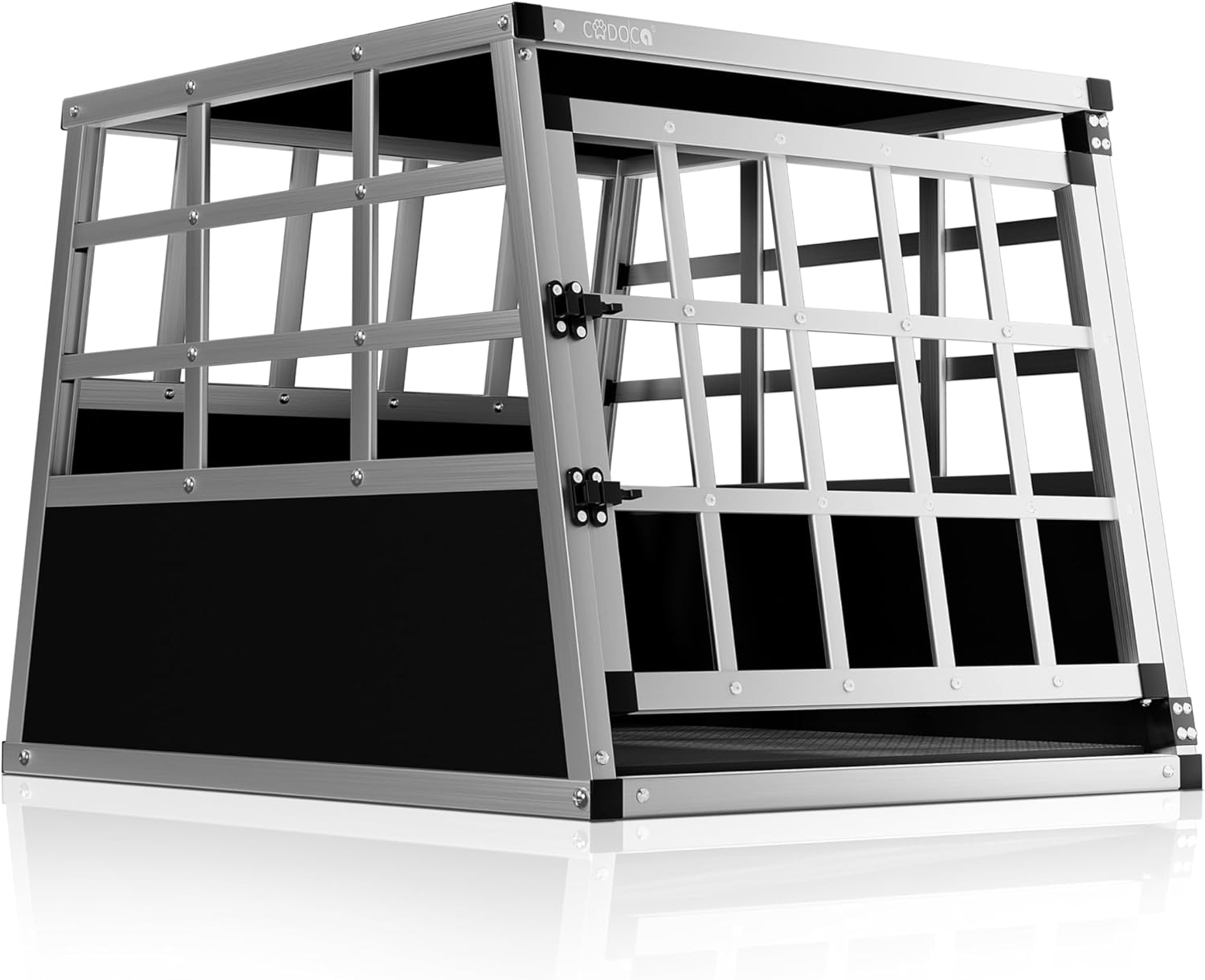 Hundetransportbox M Alu 70x54x51cm
