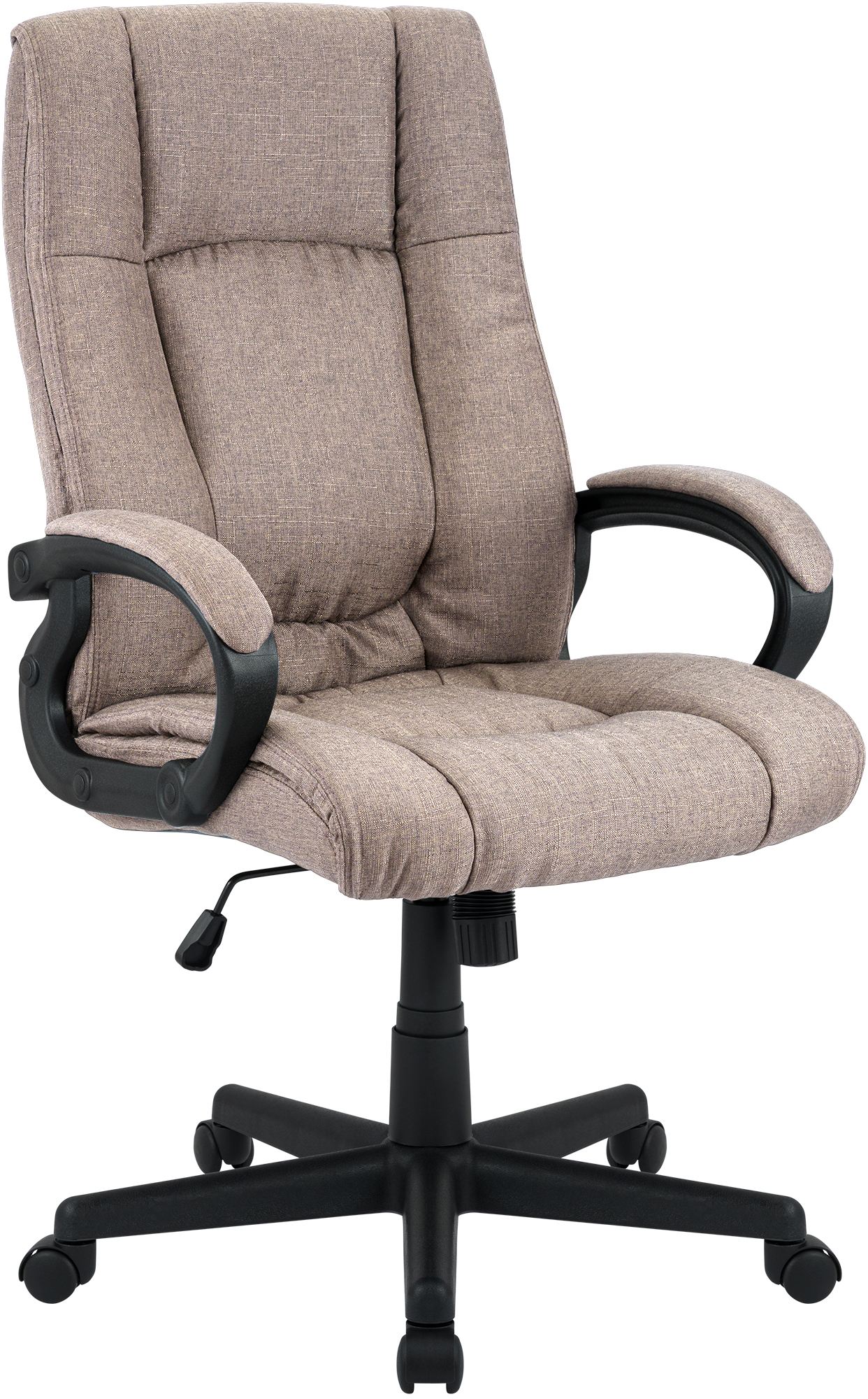 Bürostuhl XL Sparta Stoff, taupe