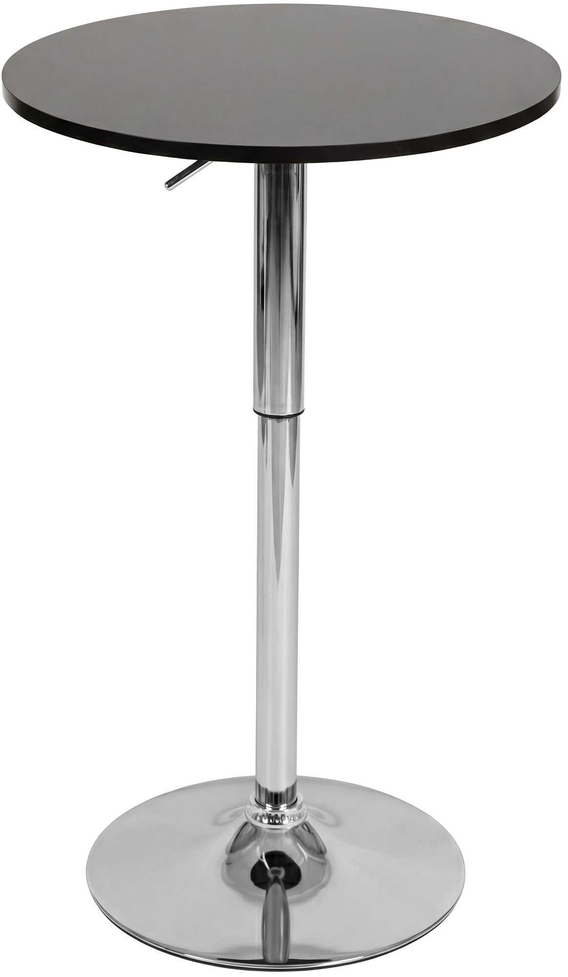 Stehtisch Lamoni rund, schwarz