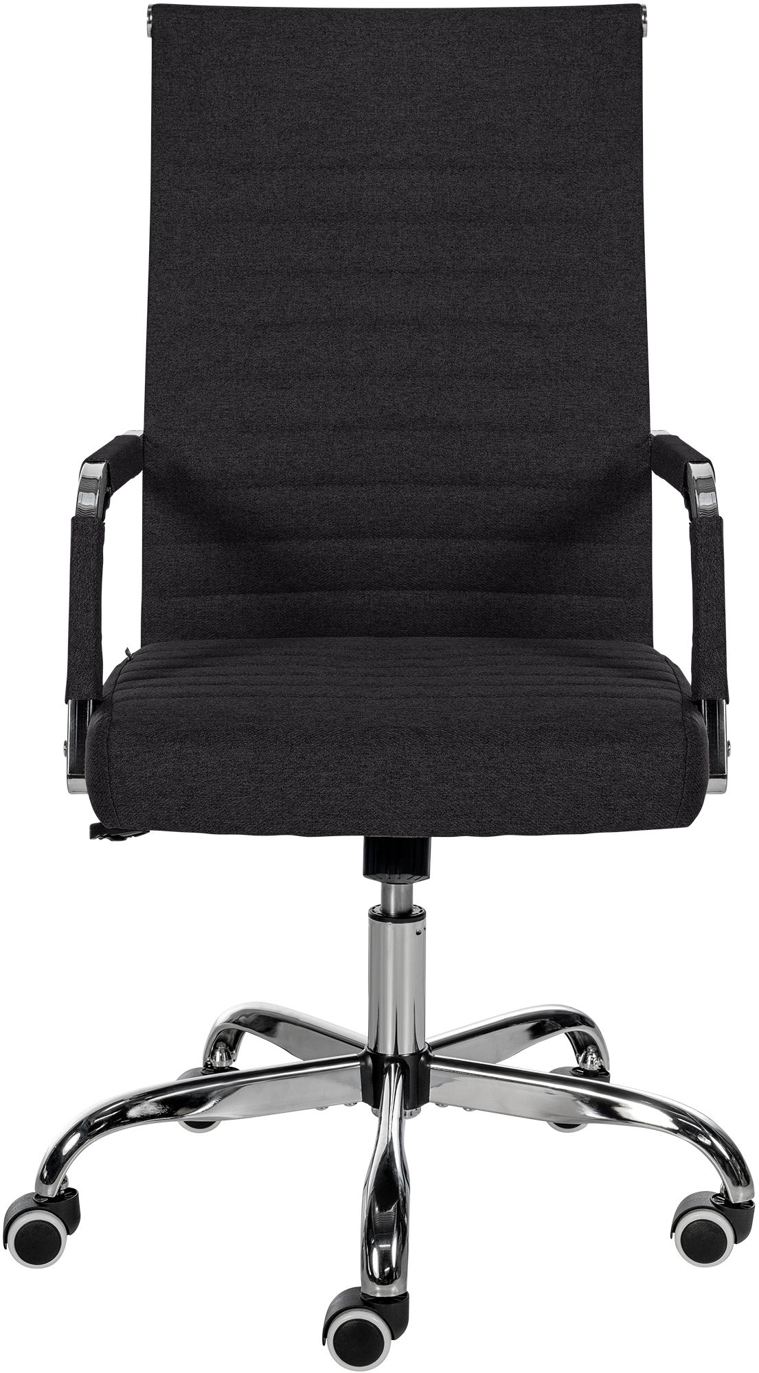 Bürostuhl Amadora Stoff, schwarz