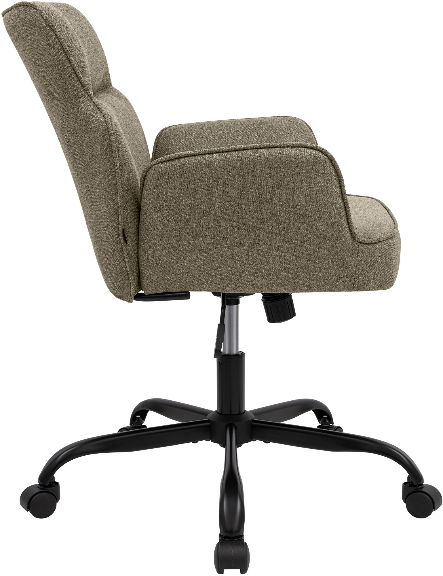 Bürostuhl Amado Stoff, taupe