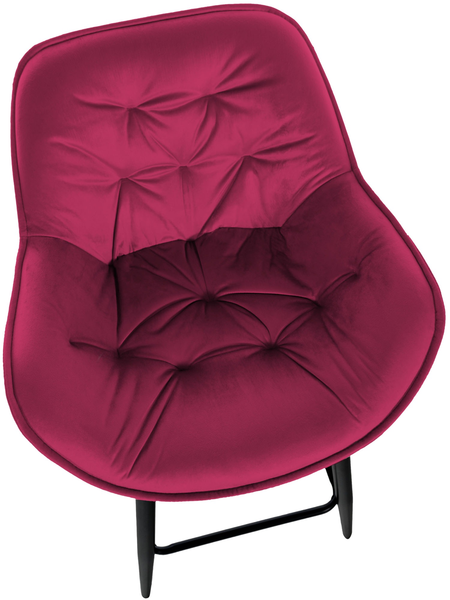 Barhocker Gibson 76 Samt, lila