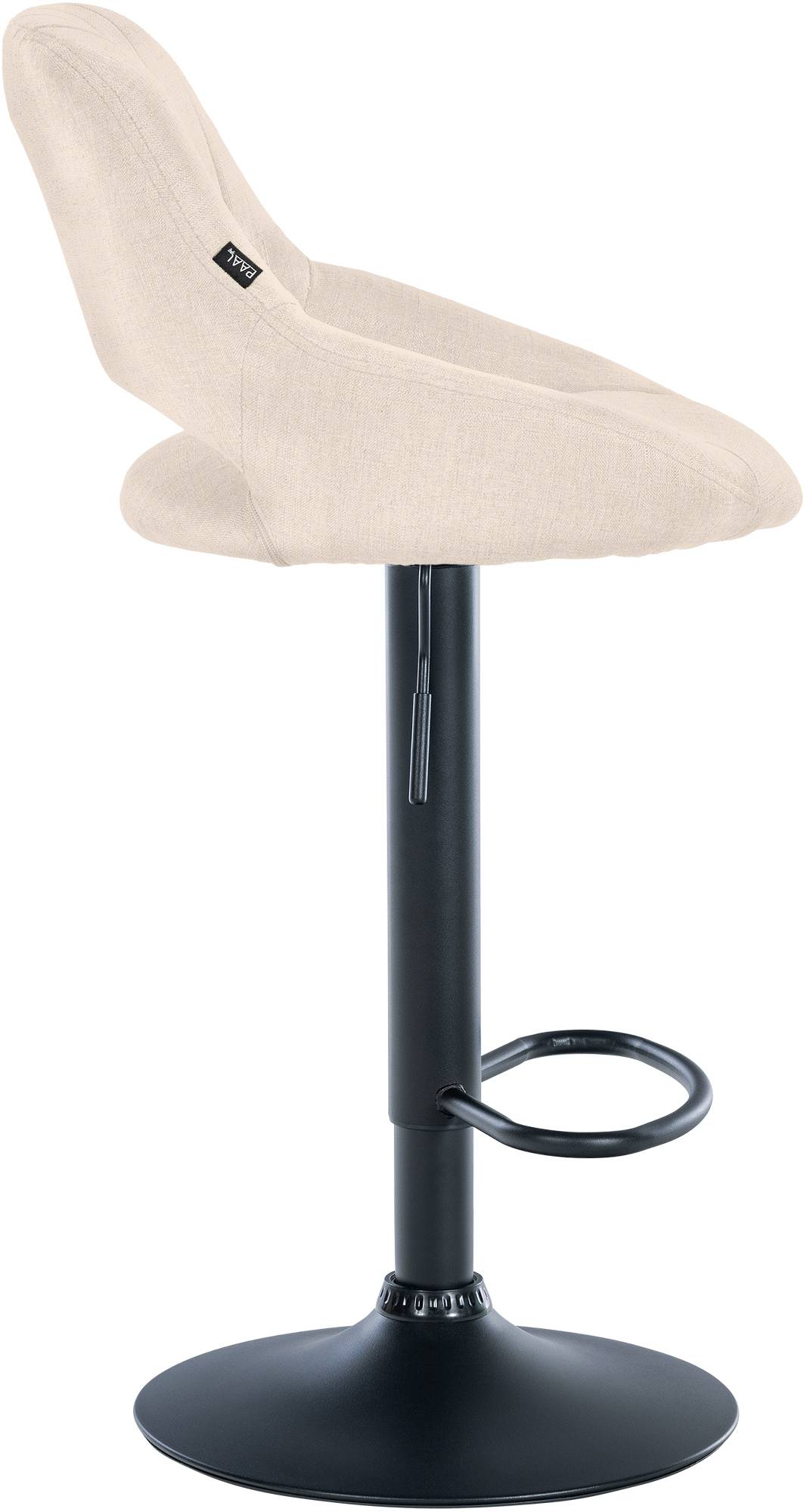 2er Set Barhocker Milet Stoff B, creme