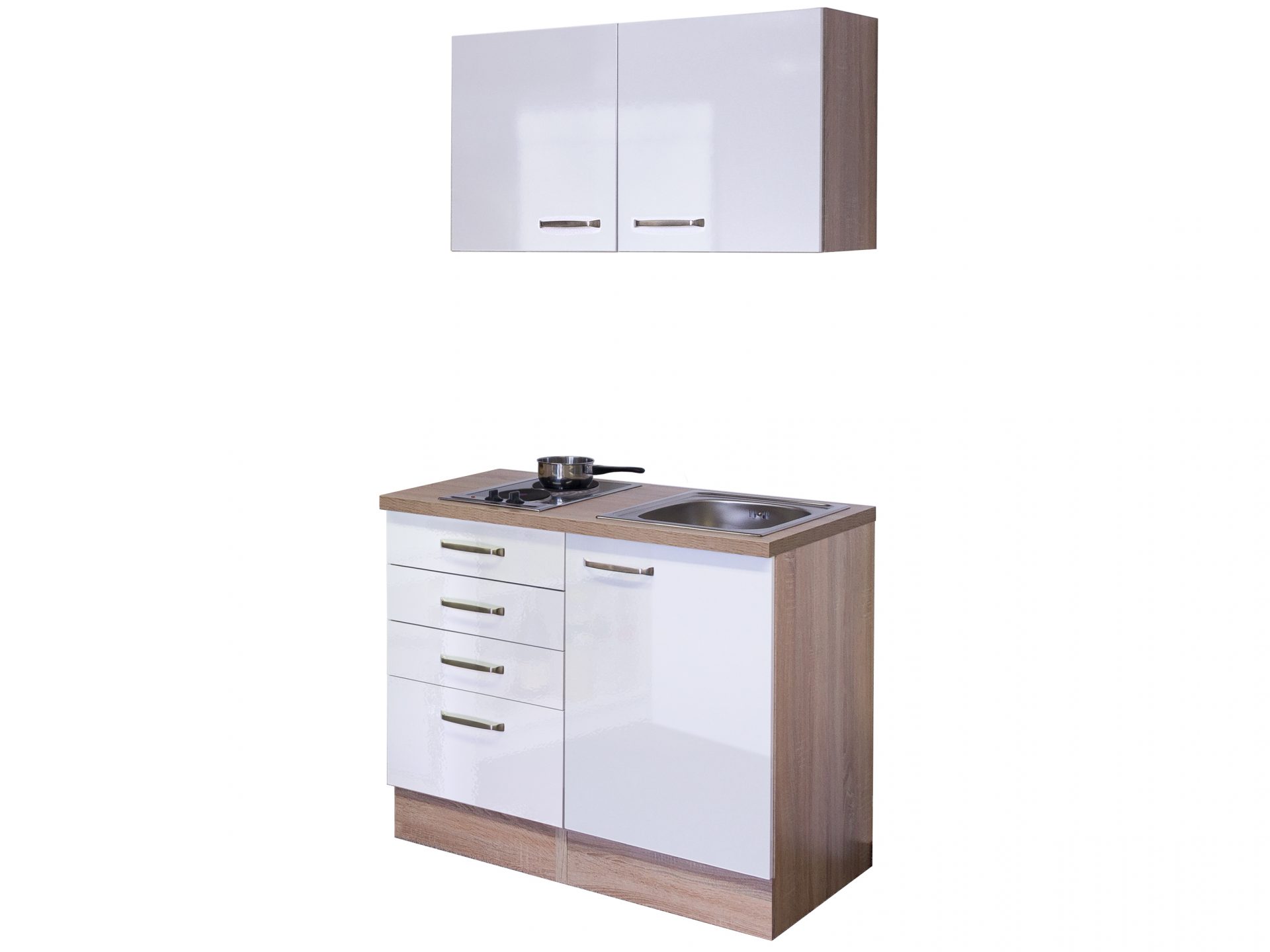 Miniküche Valero 100 cm mit E-Geräten