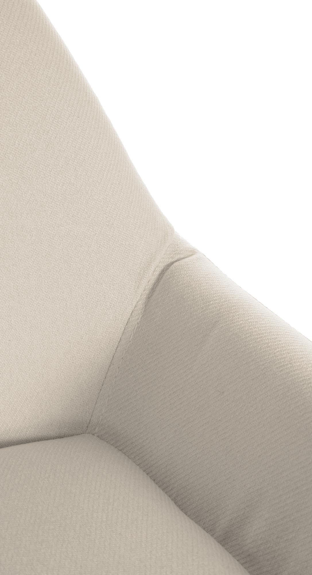 2er Set Barhocker Braga Gold Stoff, creme