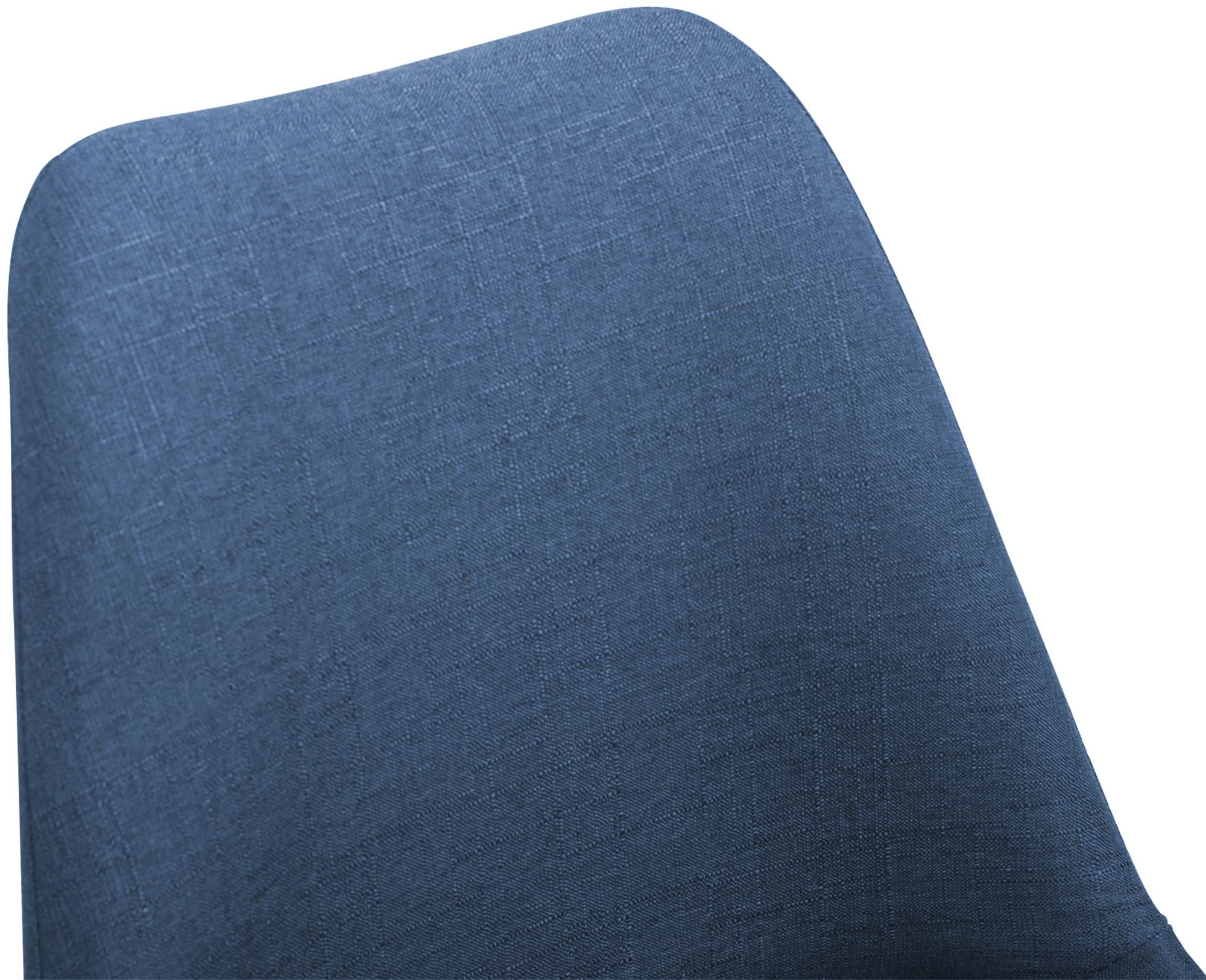 Stuhl Maverick B Stoff, blau