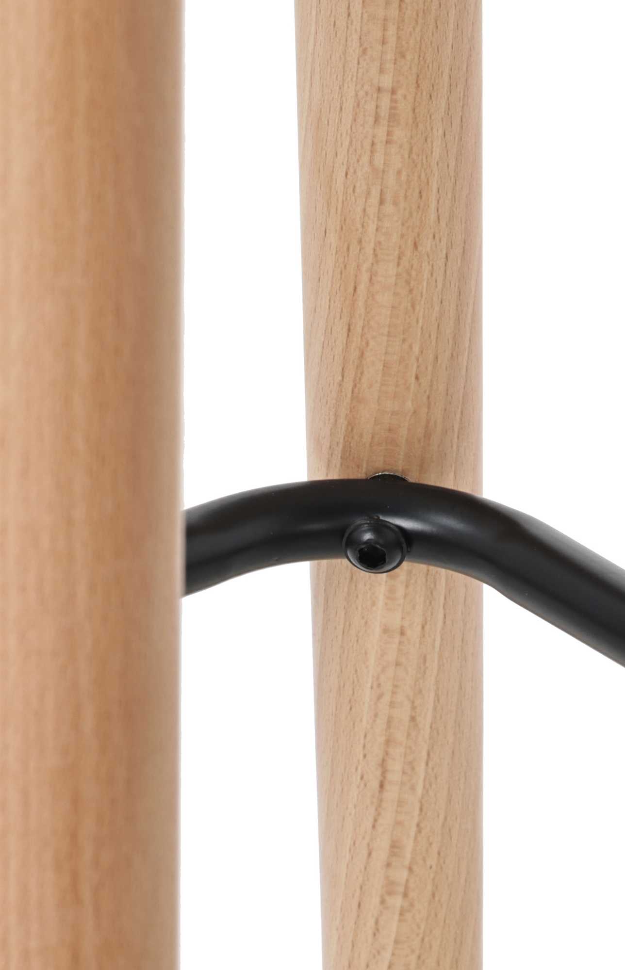 2er Set Barhocker Grant Stoff, grau