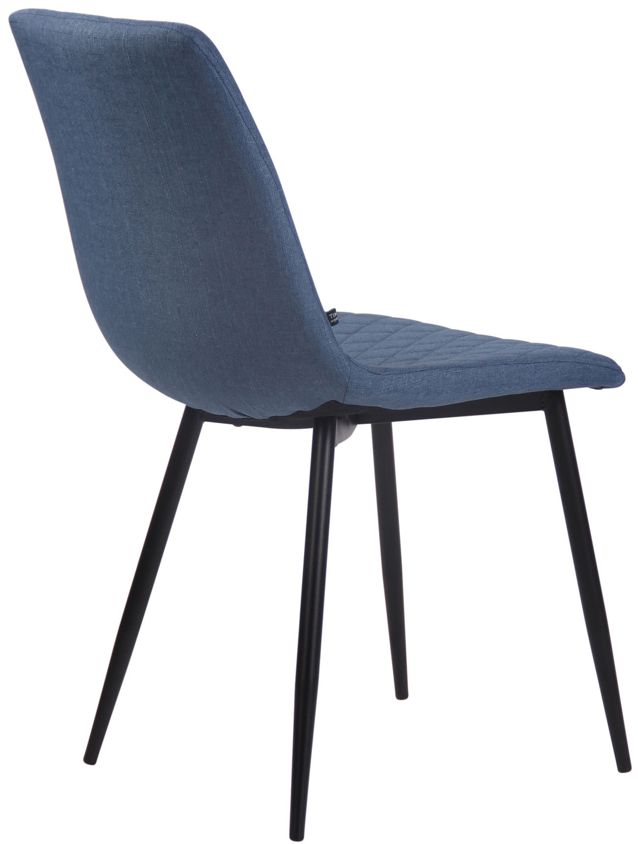 Stuhl Telde Stoff, blau
