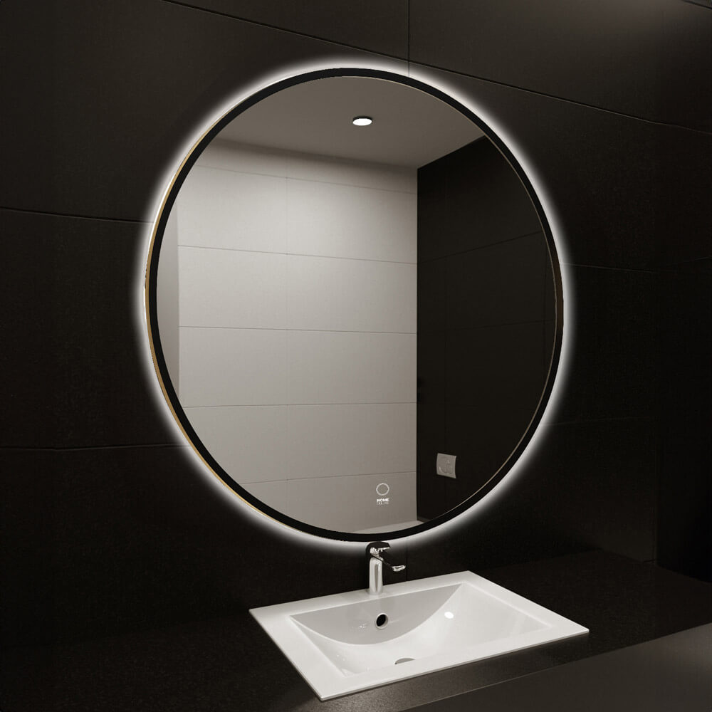LED-Spiegel Rund DUBI - 100 cm