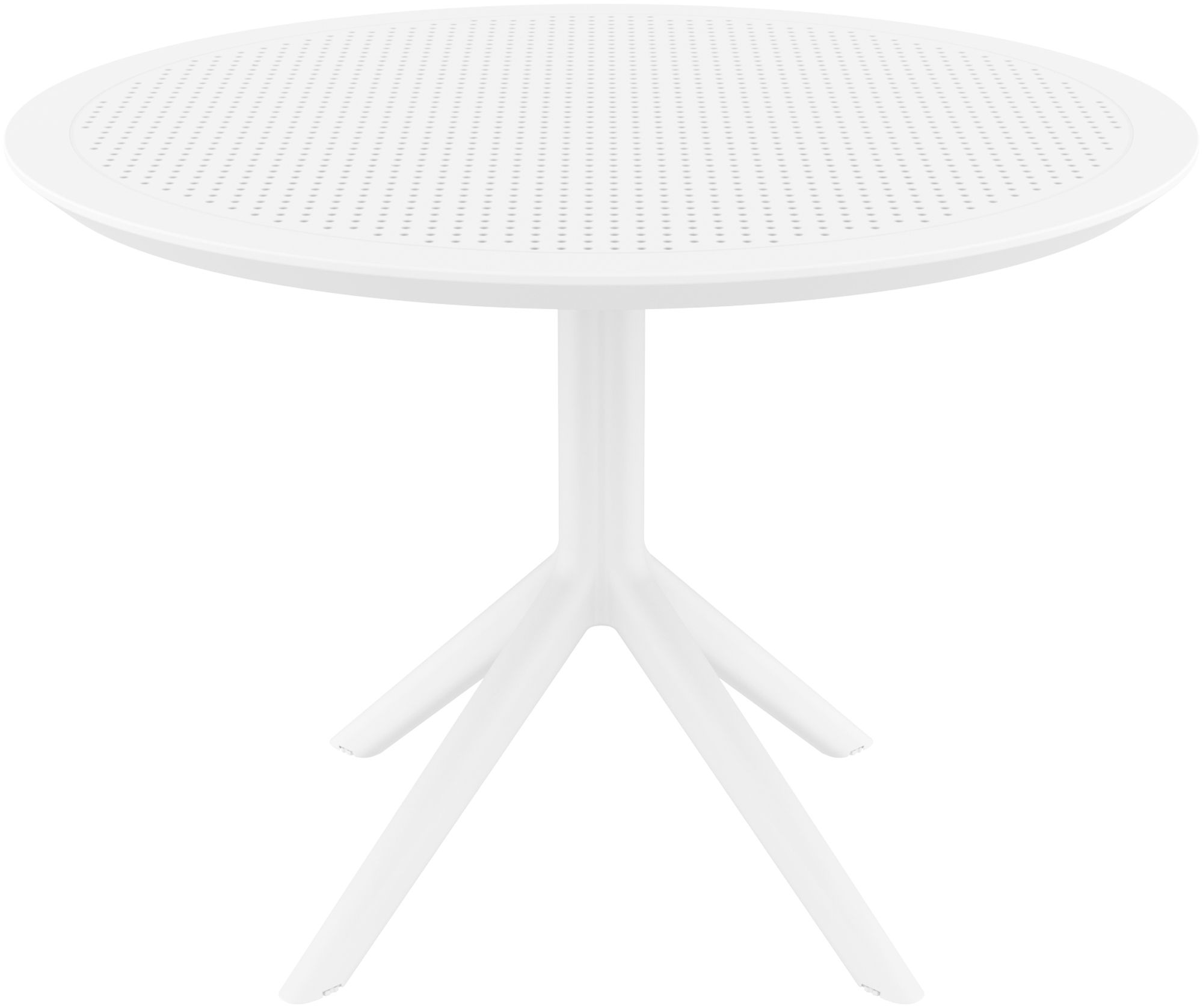Tisch Sky rund 105 cm, weiß