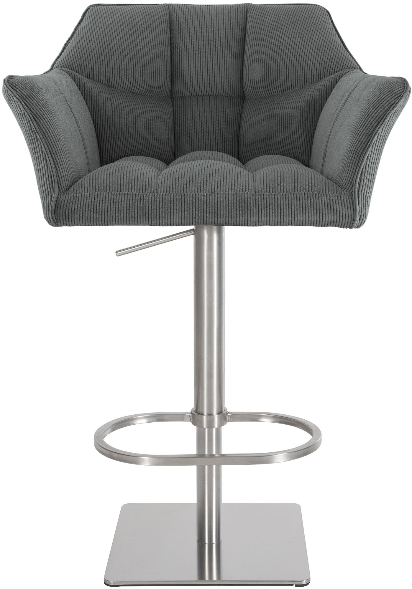 Barhocker Damaso E Cord, grau