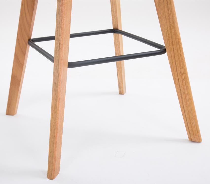 2er Set Barhocker Metz Kunststoff natura, grün