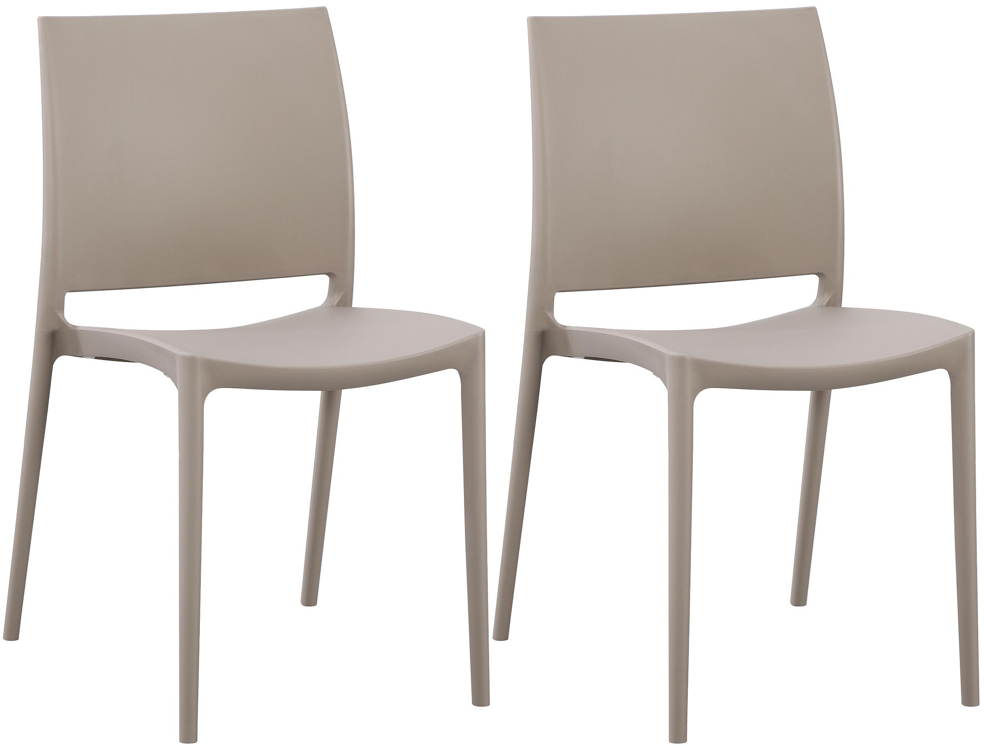 2er Set Stuhl Meton, taupe