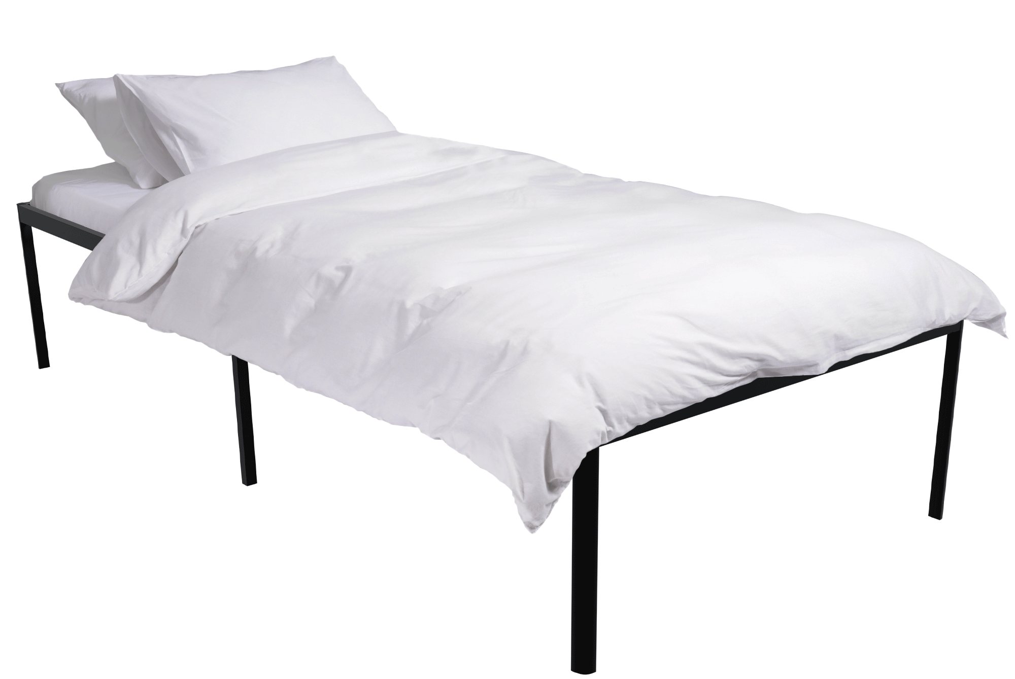Metallbett Hamlin 200x90x41 cm, schwarz