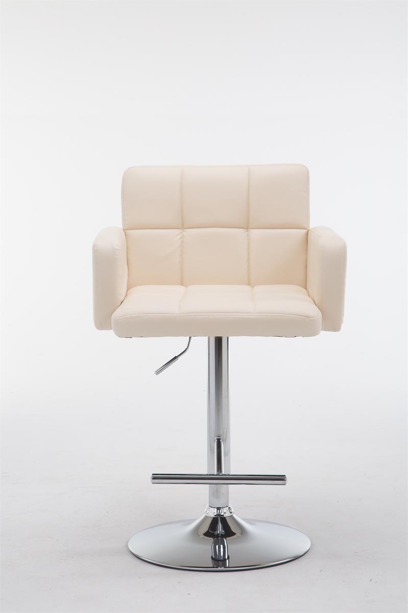 Barhocker Los Angeles Kunstleder C, creme