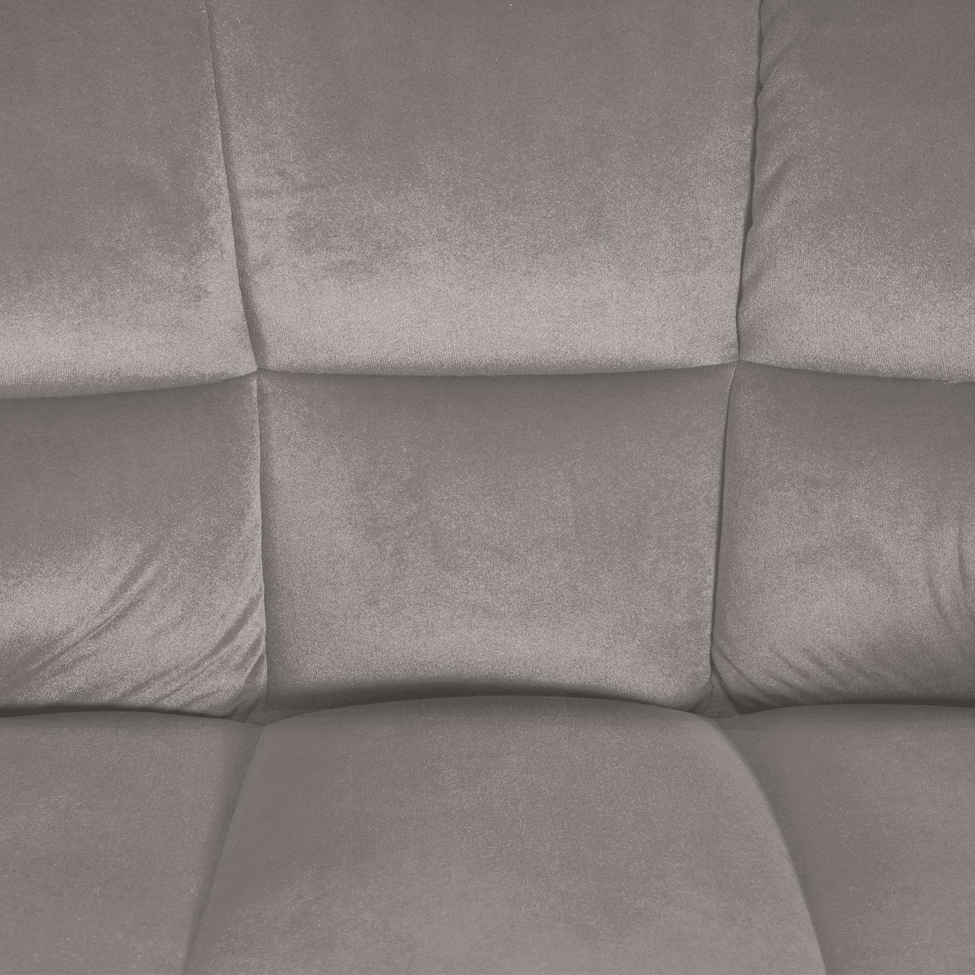 Barhocker Damaso B Samt, grau