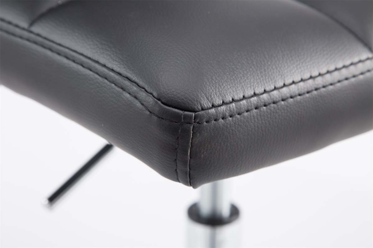 2er Set Lounger Palma V2 Kunstleder, schwarz