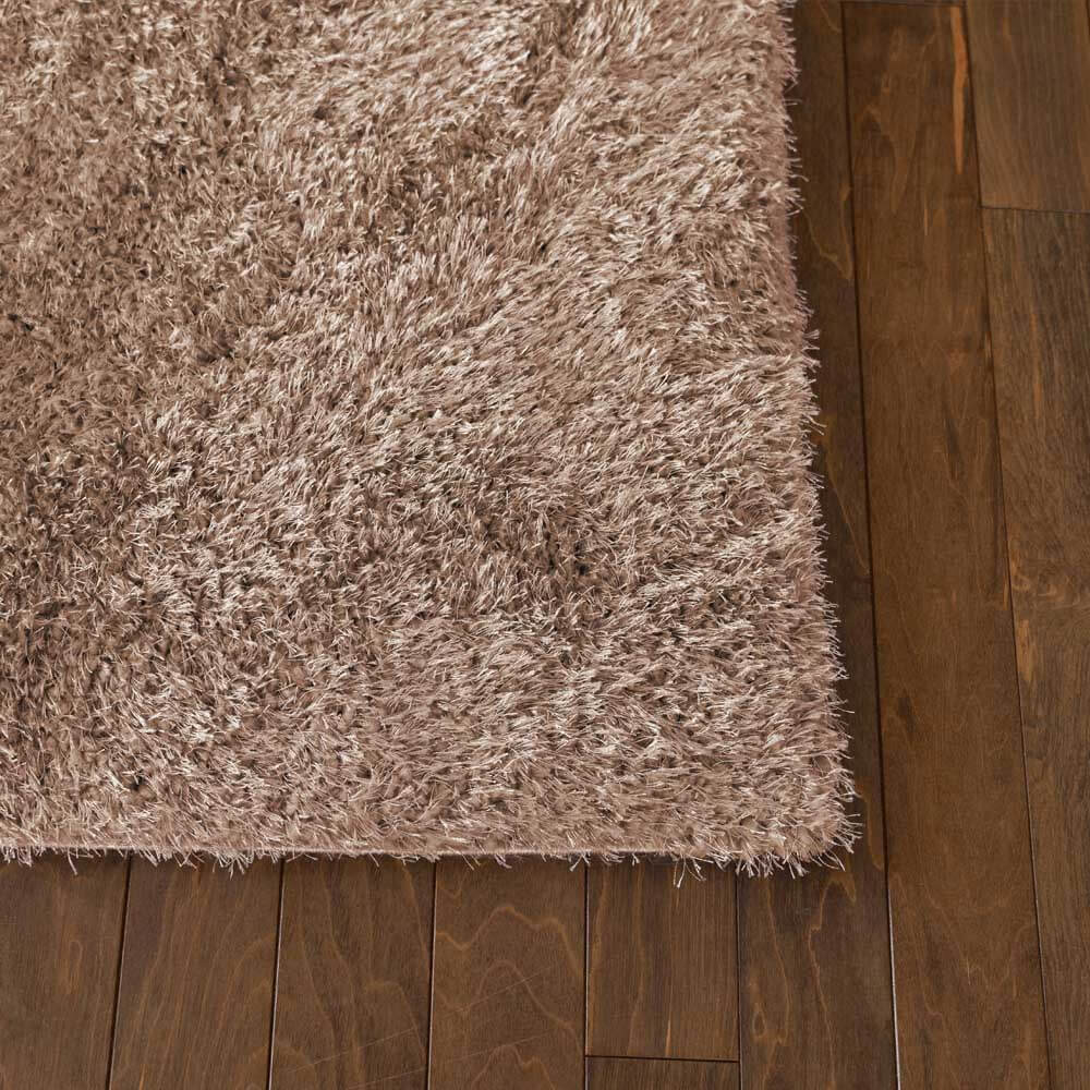 Hochflor Teppich SOFI - 150 x 80 cm Braun