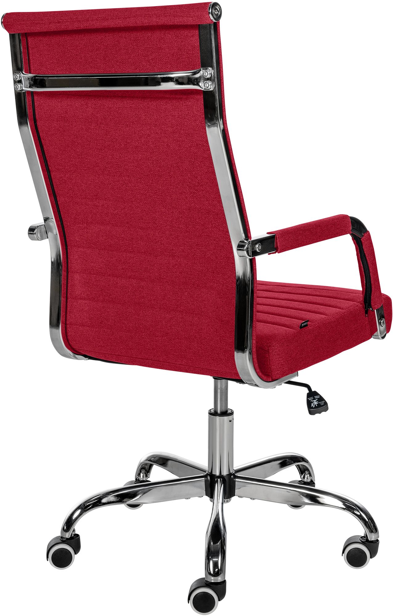 Bürostuhl Amadora Stoff, rot