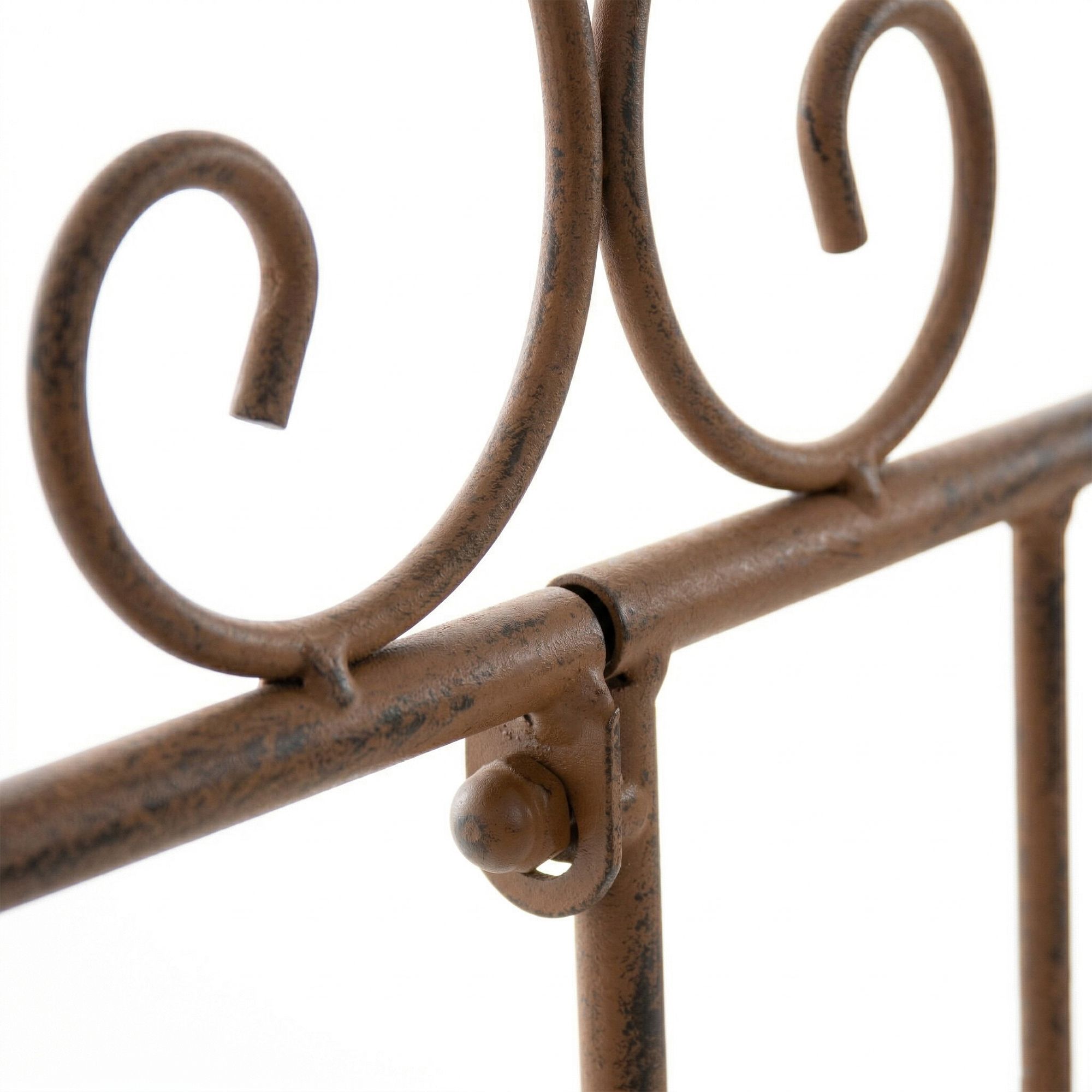 Gartenzaun Mangold, antik braun