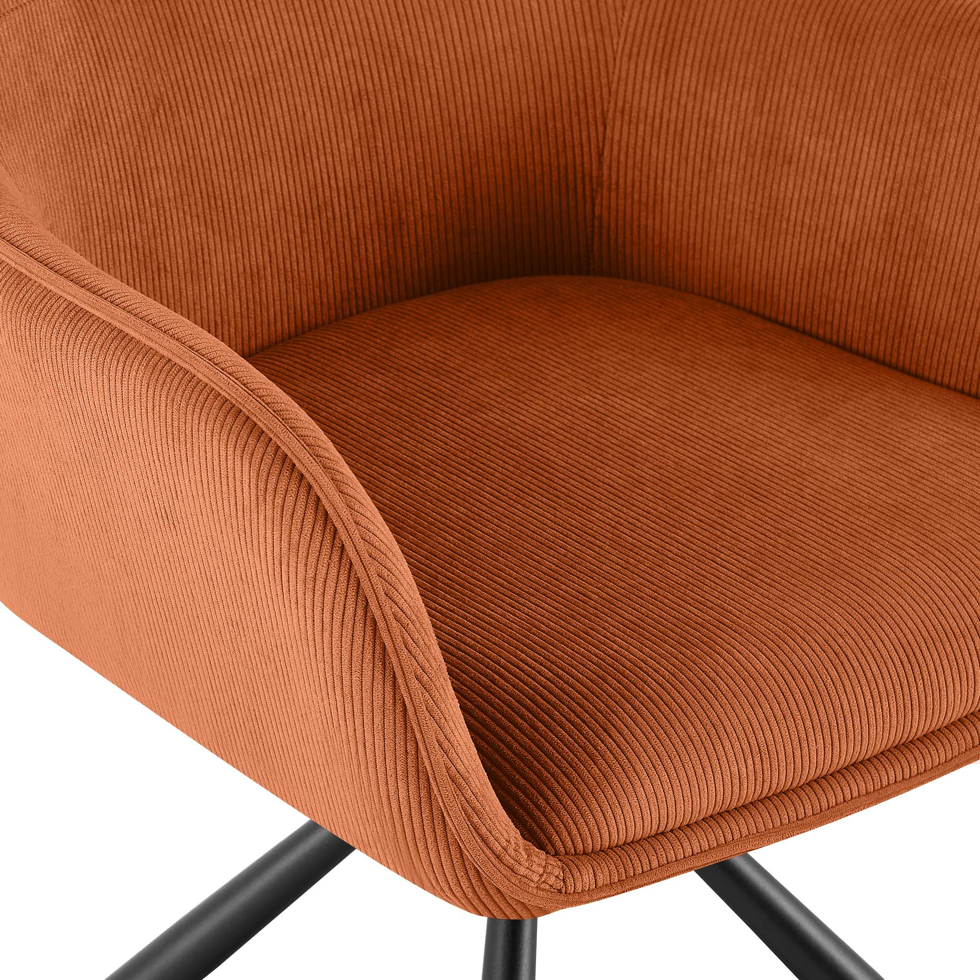 Stuhl Tipton Cord, orange