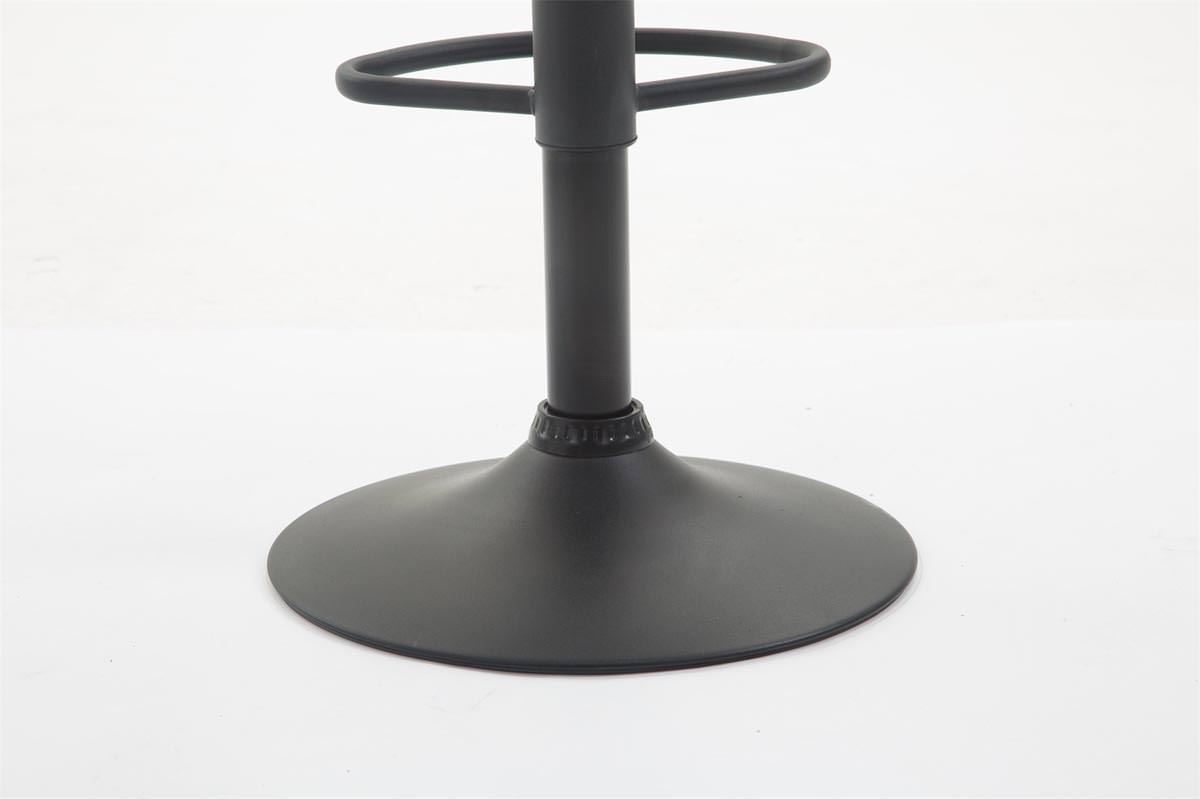 2er Set Barhocker Braga Kunstleder schwarz, weiß
