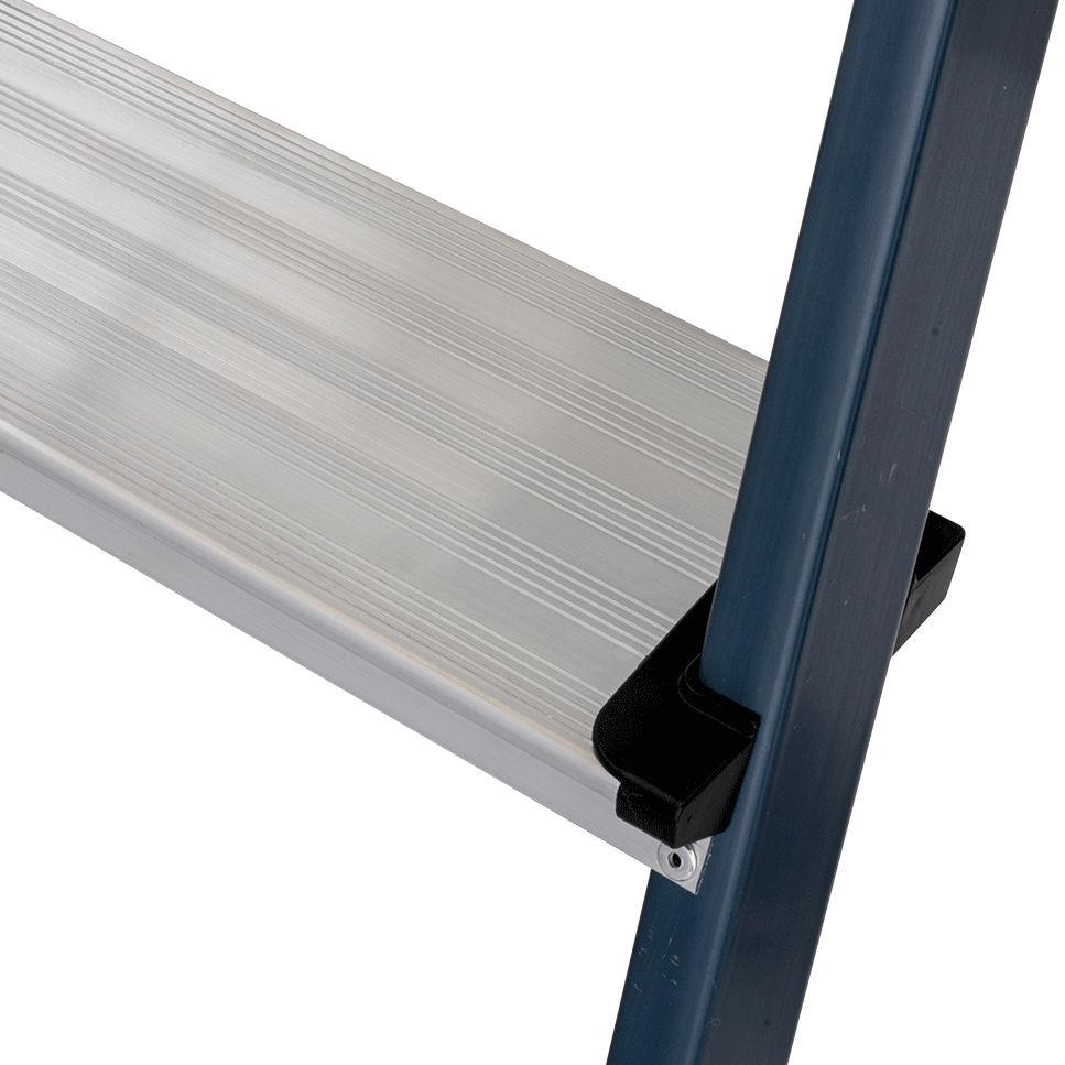 MONTO Stufen-Stehleiter Securo eloxiert, 1x6 Stufen