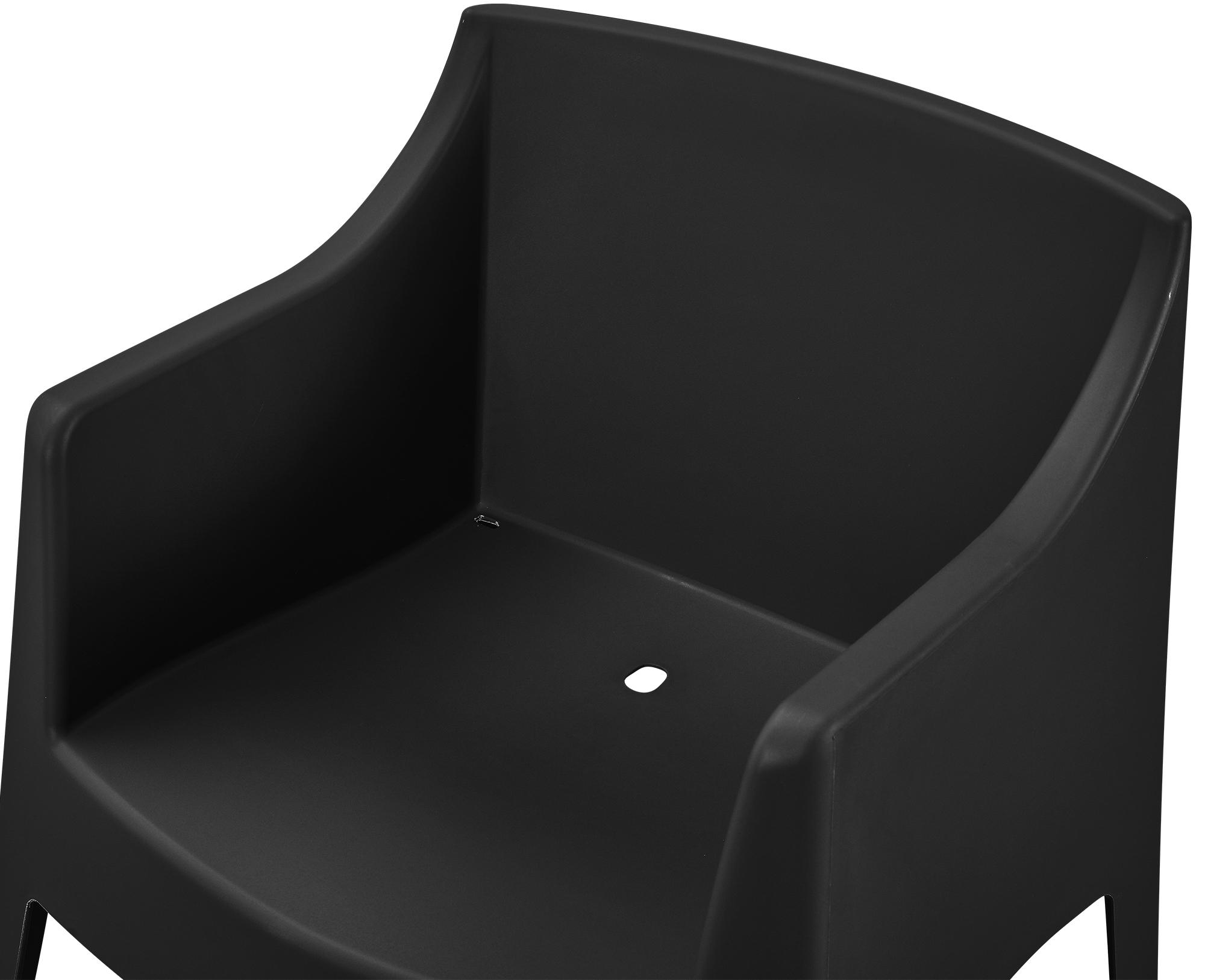 4er Set Stühle Bartal, schwarz