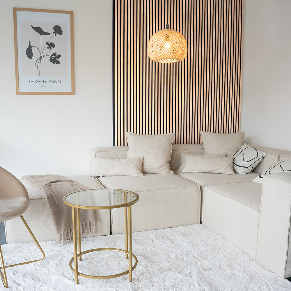 Akustikpaneel SONIC - 240 x 40 cm Light Oak
