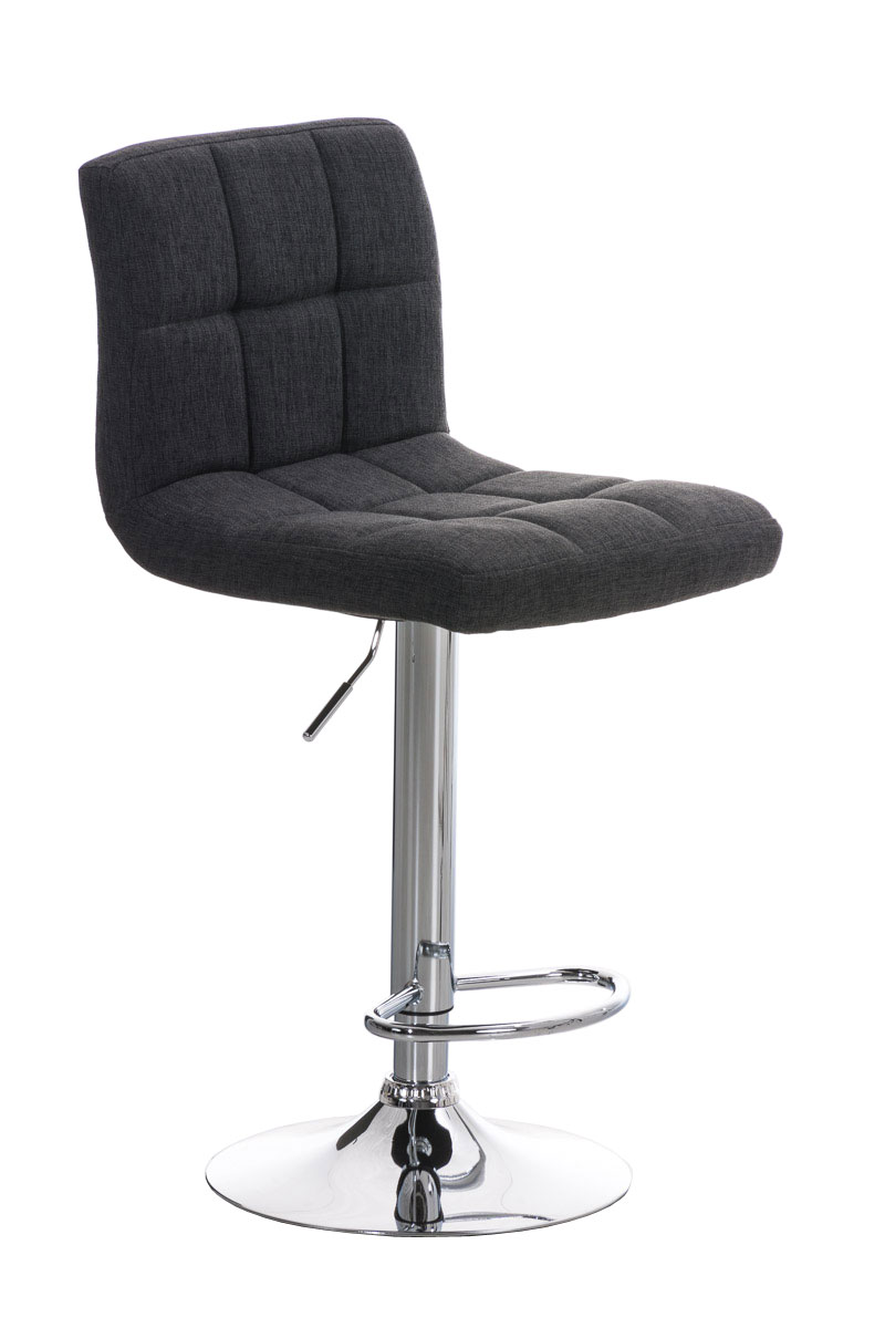 Barhocker Peru STOFF C, dunkelgrau